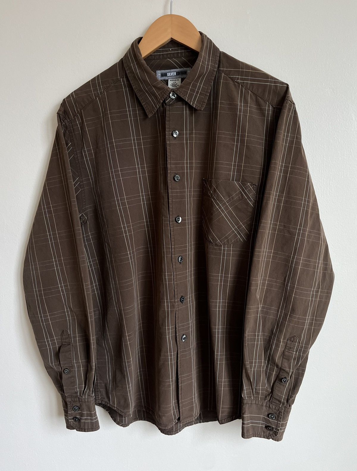 Quiksilver × Vintage Vintage 00’s Quicksilver Edition Surf Style Shirt Size US L / EU 52-54 / 3 - 1 Thumbnail