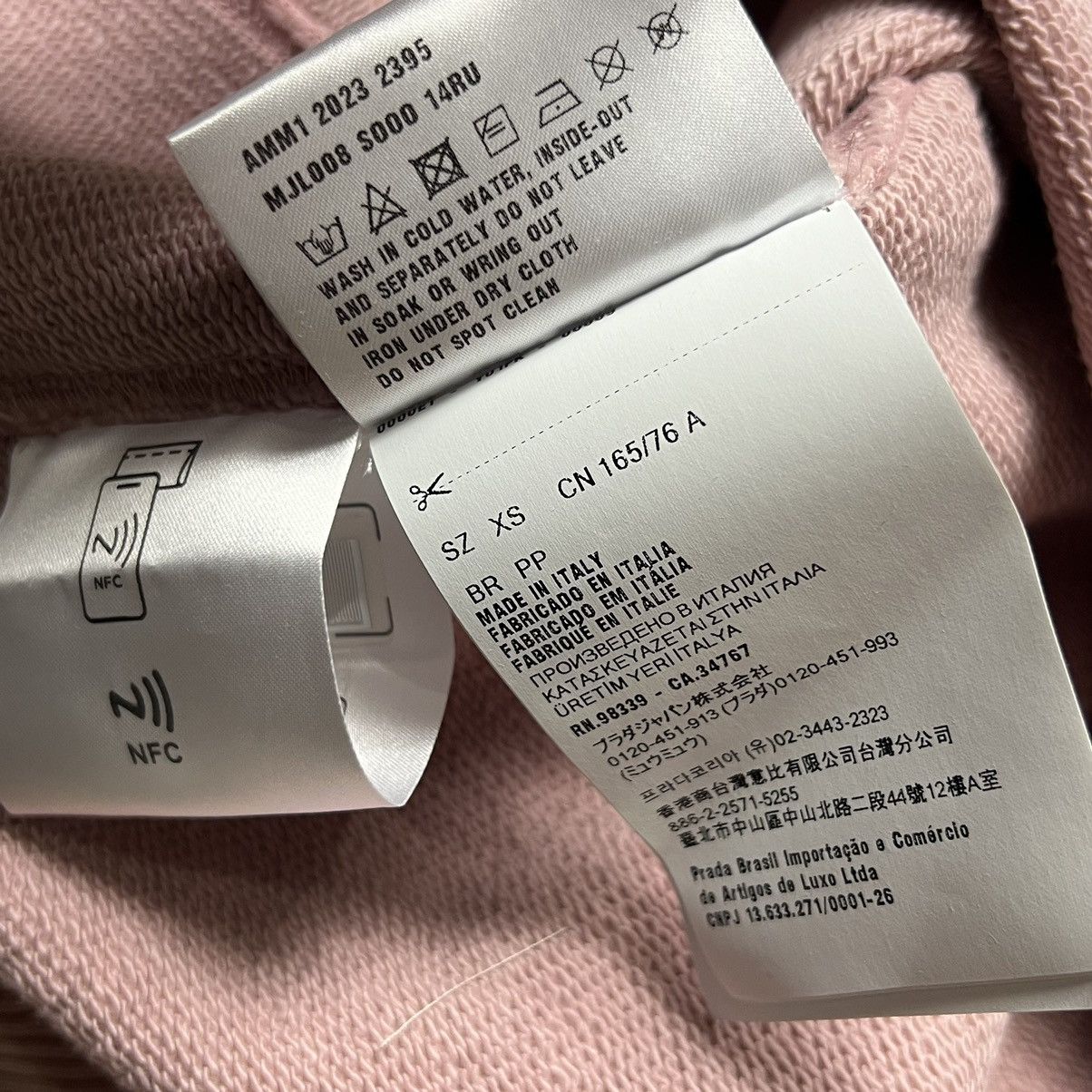 Miu Miu × Prada miu miu Embroidery Logo Half Zip Sweater Size US XS / EU 42 / 0 - 8 Thumbnail