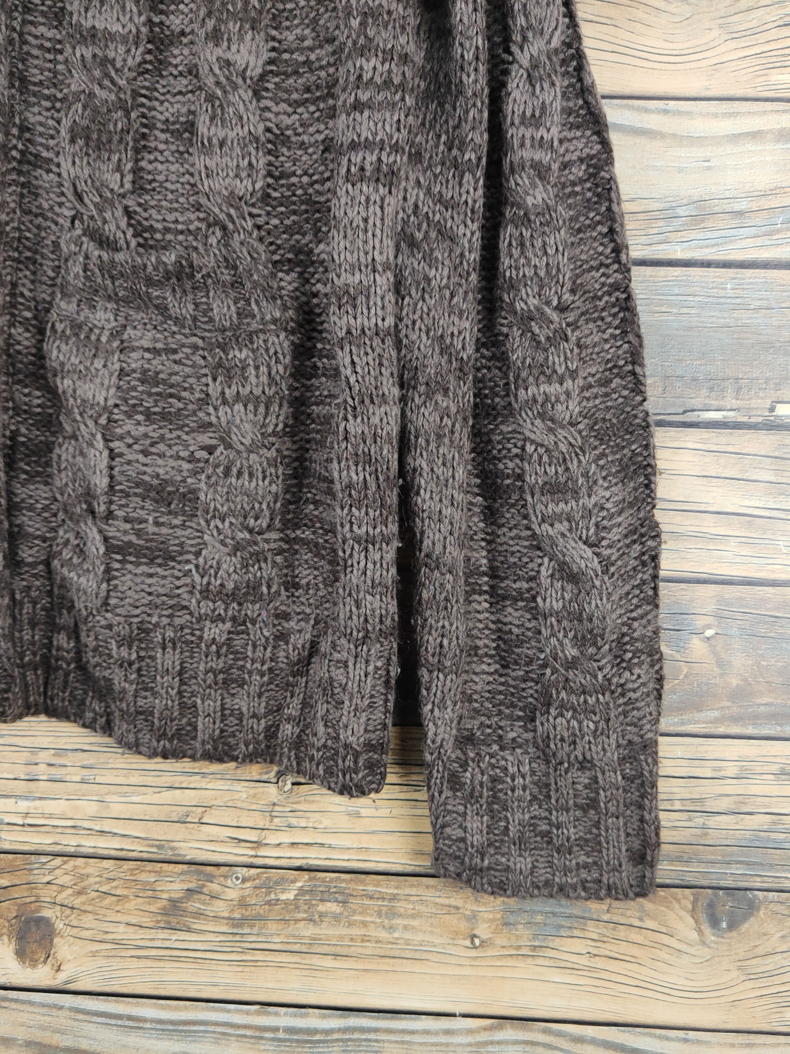 Takeo Kikuchi TK Mixpice Dark Brown Knitwear Cardigan #W1250 Size US M / EU 48-50 / 2 - 6 Thumbnail