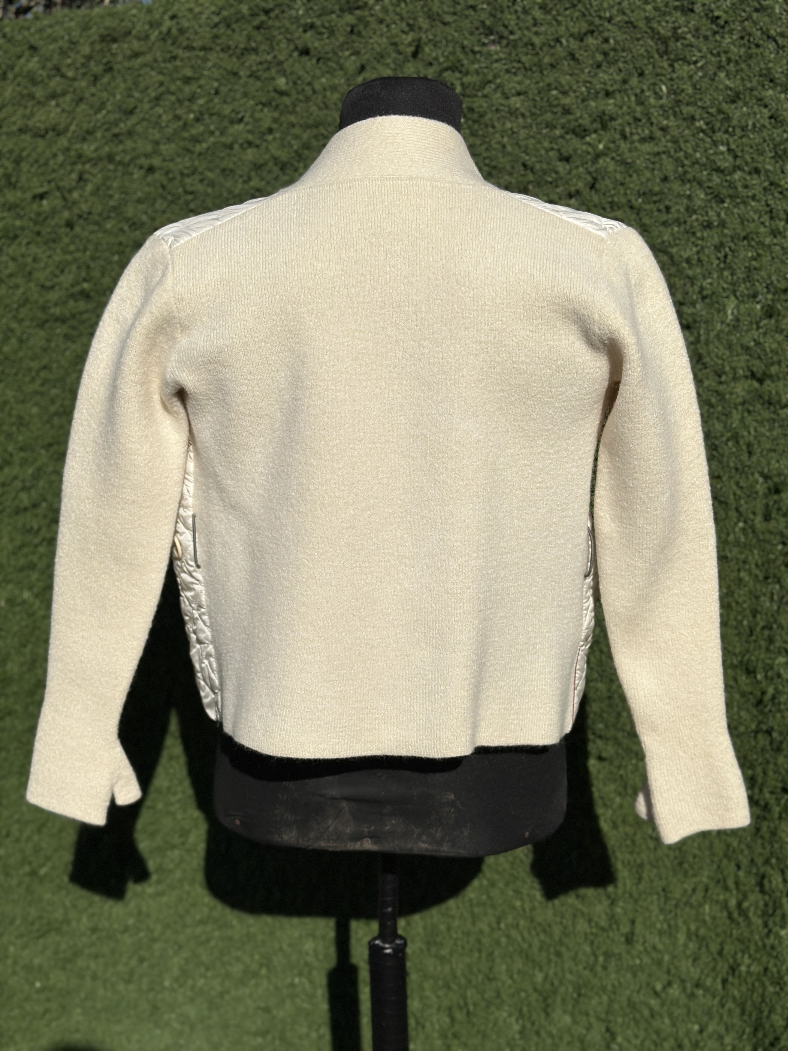 Prada Prada Linea Rossa Quilted Wool Hybrid Jacket IT40 Italy Size S / US 4 / IT 40 - 5 Thumbnail