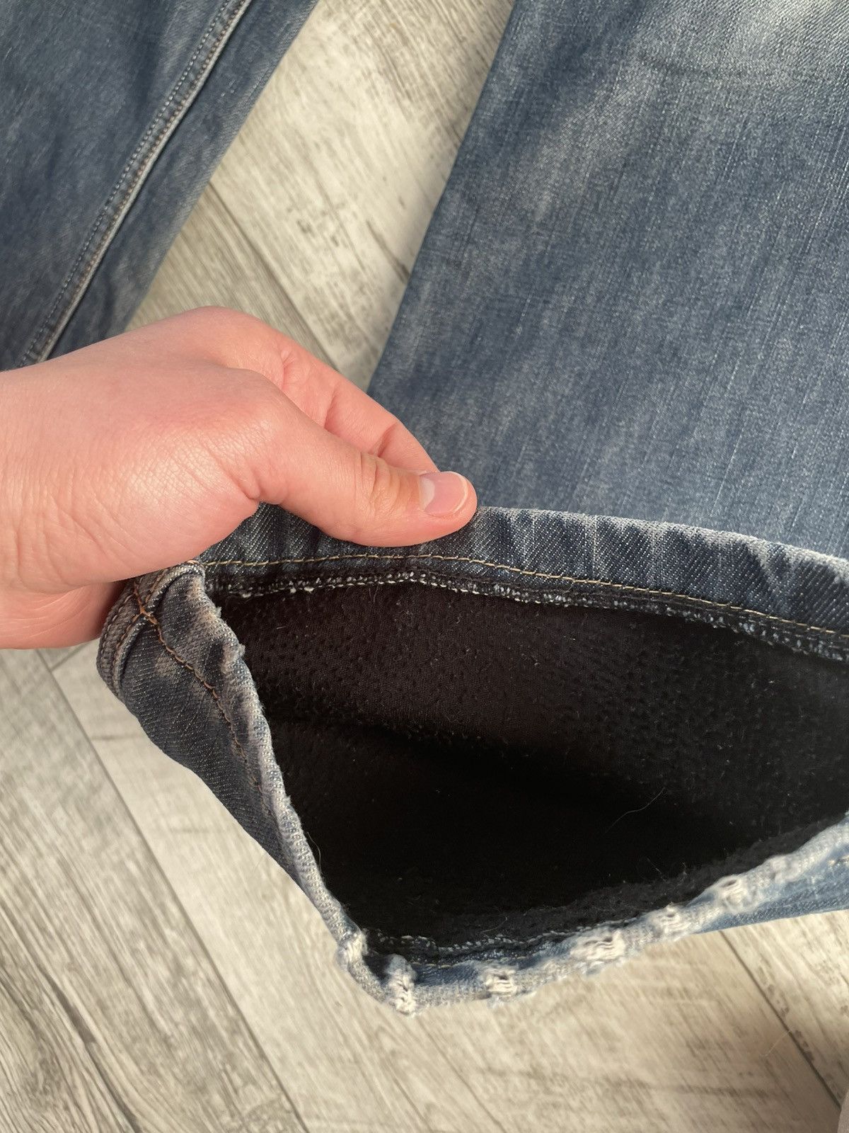 If Six Was Nine × Roberto Cavalli FLARED roberto cavalli jeans backhit logo on back pocket Size US 33 - 7 Thumbnail