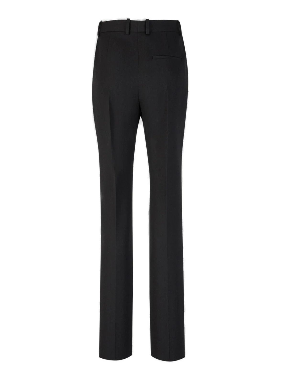 Bottega Veneta o1bcso1str0425 Compact Wool Slim Pant in Black Size 26" / US 2 / IT 38 - 2 Thumbnail