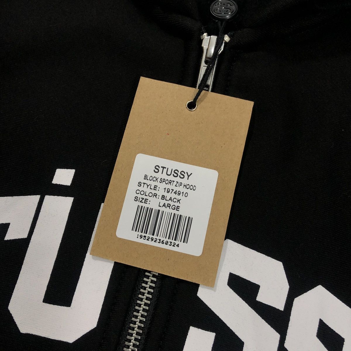 Stussy Stussy Block Sport Zip Hoodie Size US L / EU 52-54 / 3 - 8 Thumbnail
