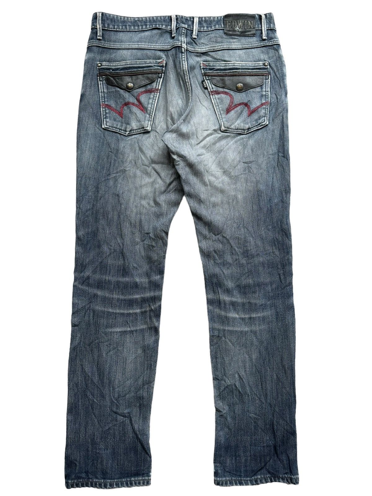 Edwin Vintage Edwin 503 Wild Fire Jeans Blue Fade jeans Size US 35 - 2 Thumbnail