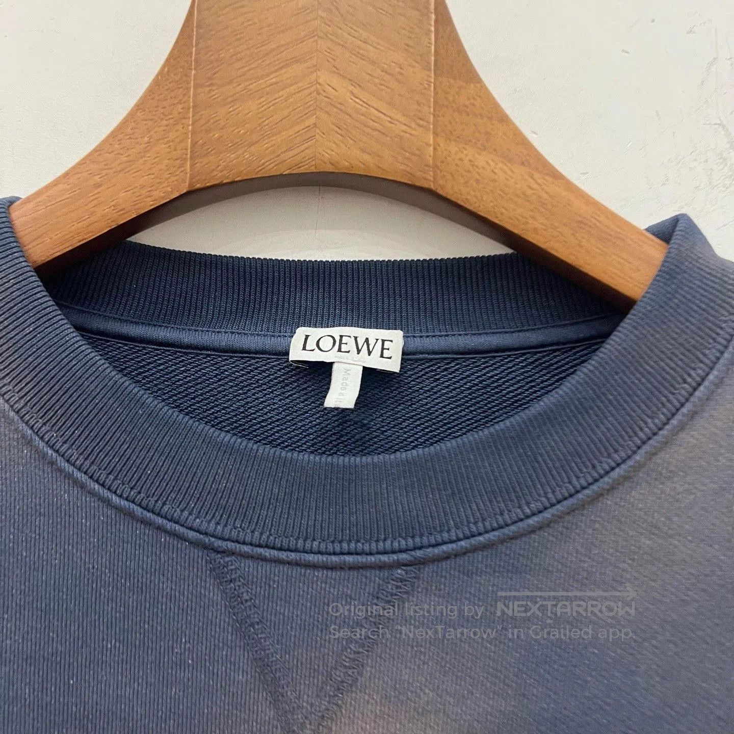 Loewe Loewe Embroidered Distressed Sweatshirt. Size US S / EU 44-46 / 1 - 4 Thumbnail
