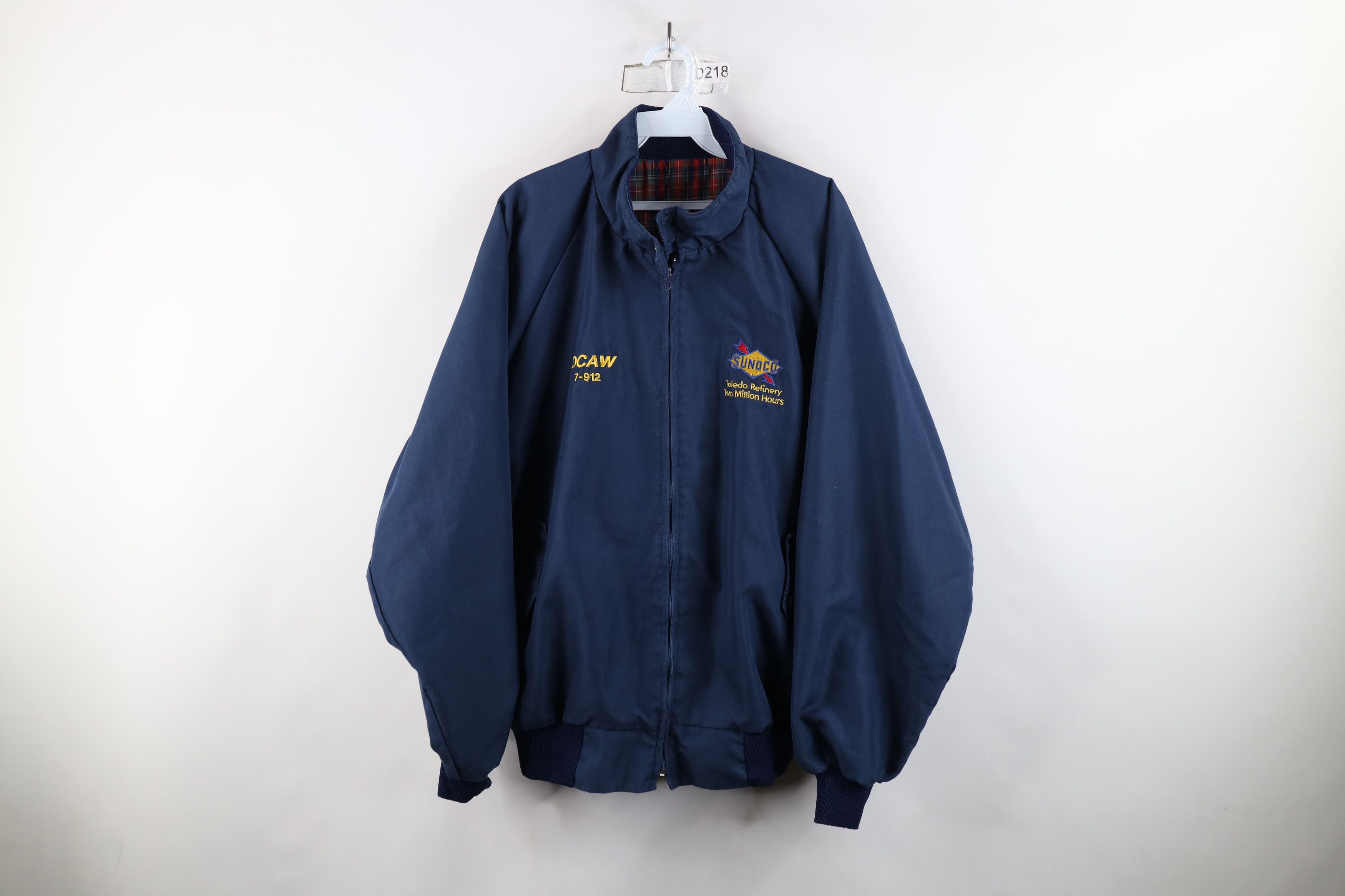 Vintage Vintage 70s 80s Toledo Refinery Cafe Bomber Jacket USA Size US L / EU 52-54 / 3 - 1 Thumbnail