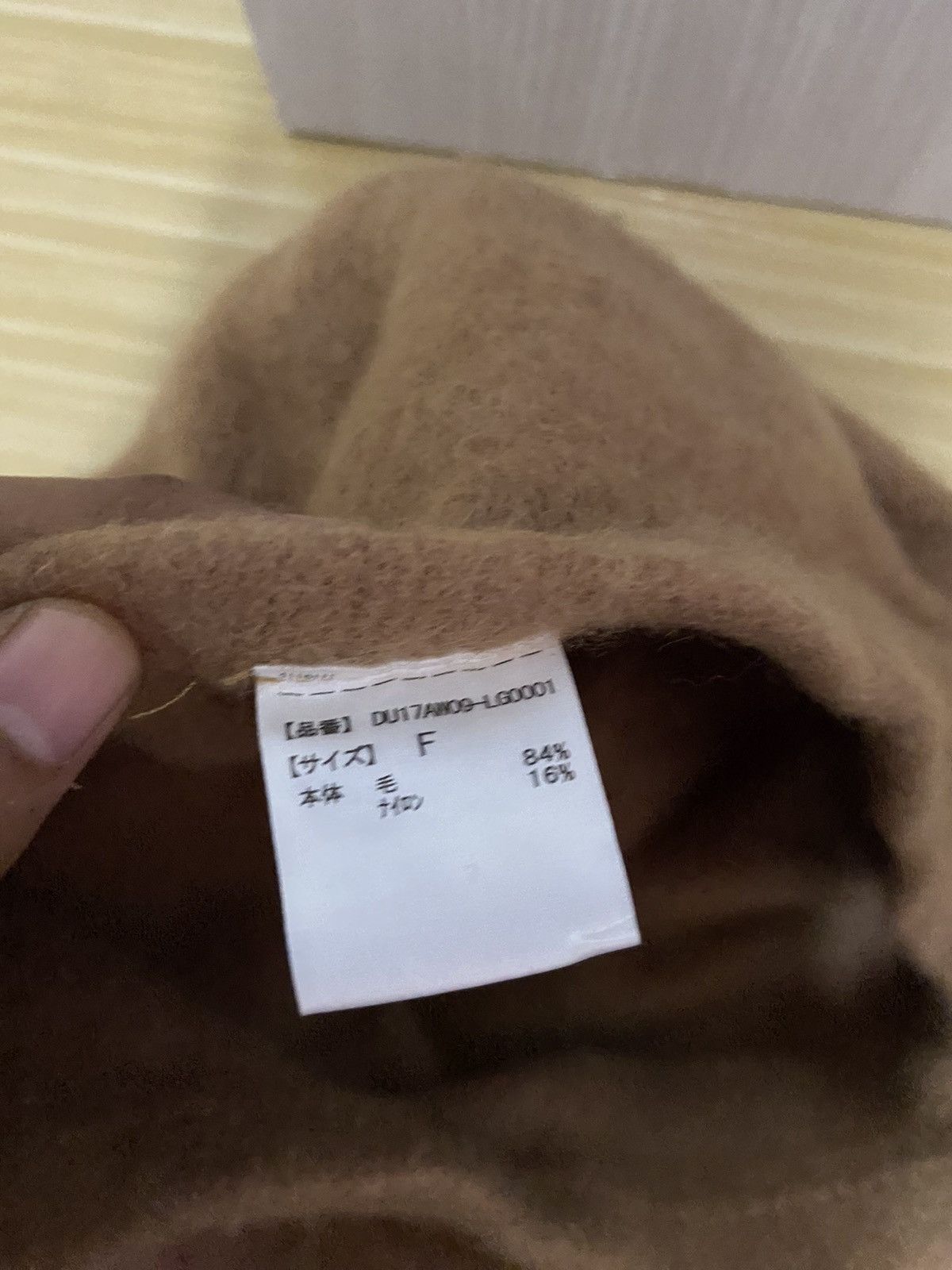 Japanese Brand × Vintage Japanese Brand Plain Beanie Hat Size ONE SIZE - 5 Thumbnail