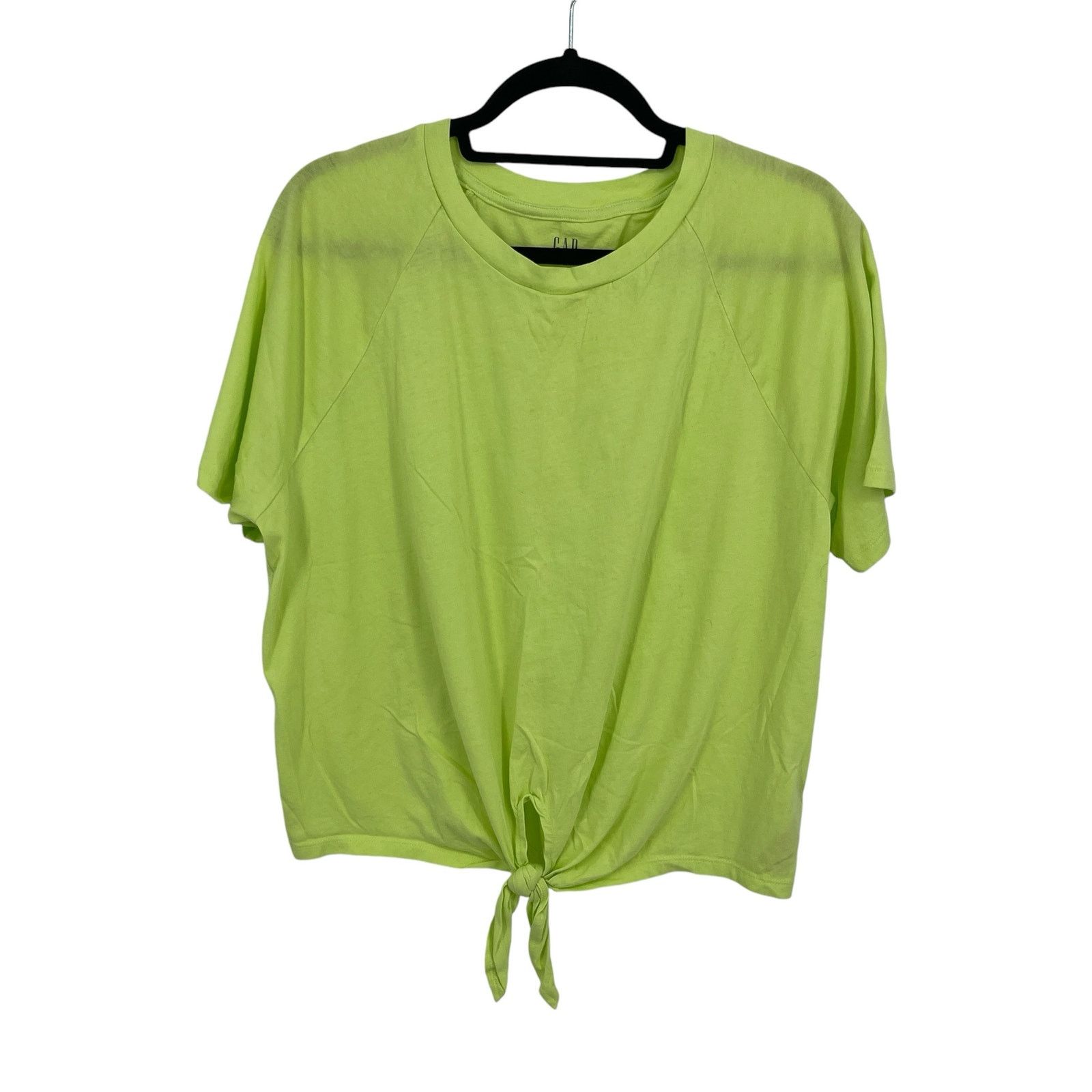 Gap Gap Women's Organically Grown Cotton Tie-Front T-Shirt Sz M Size M / US 6-8 / IT 42-44 - 4 Thumbnail