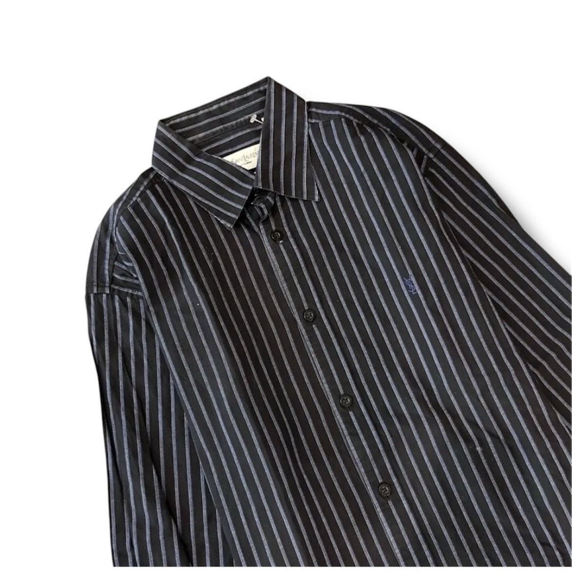 Vintage Yves Saint Laurent YSL Striped Shirt