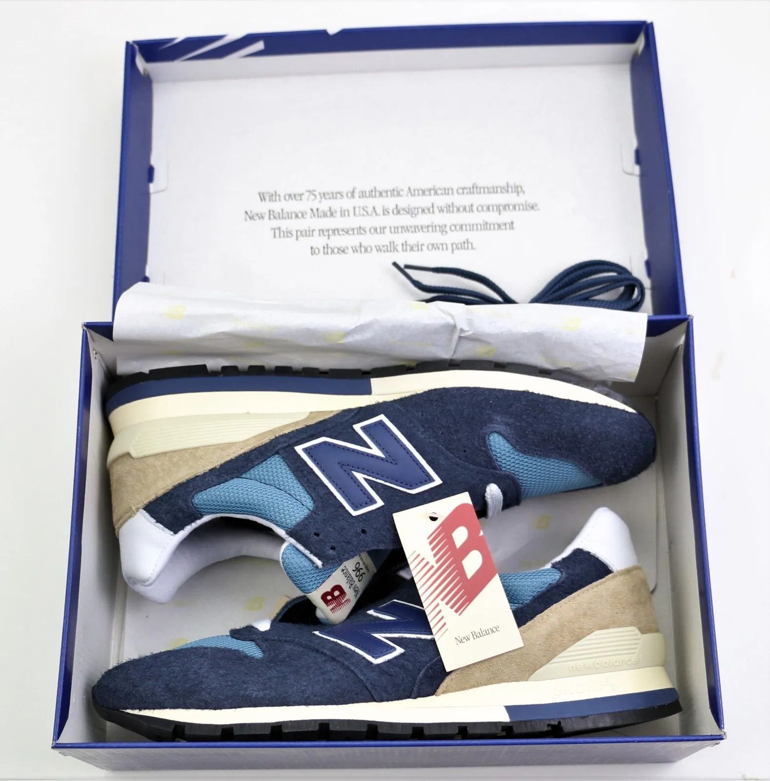 New Balance New Balance 996 Shoes Teddy Santis U996TB Made in USA Size US 12 / EU 45 - 13 Thumbnail