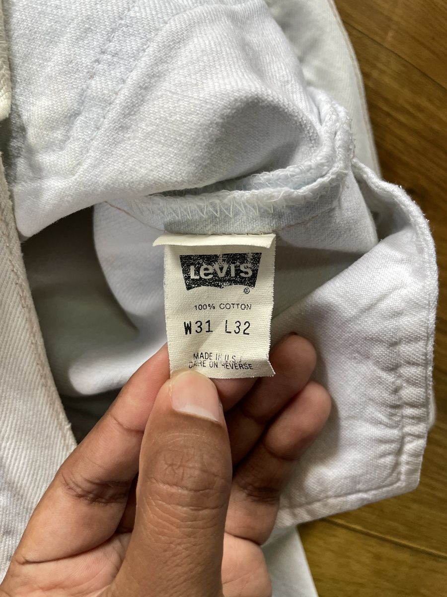 Levi's × Levi's Vintage Clothing × Vintage Vintage Levis 501 100% Cotton Button 520 Size US 30 / EU 46 - 20 Thumbnail