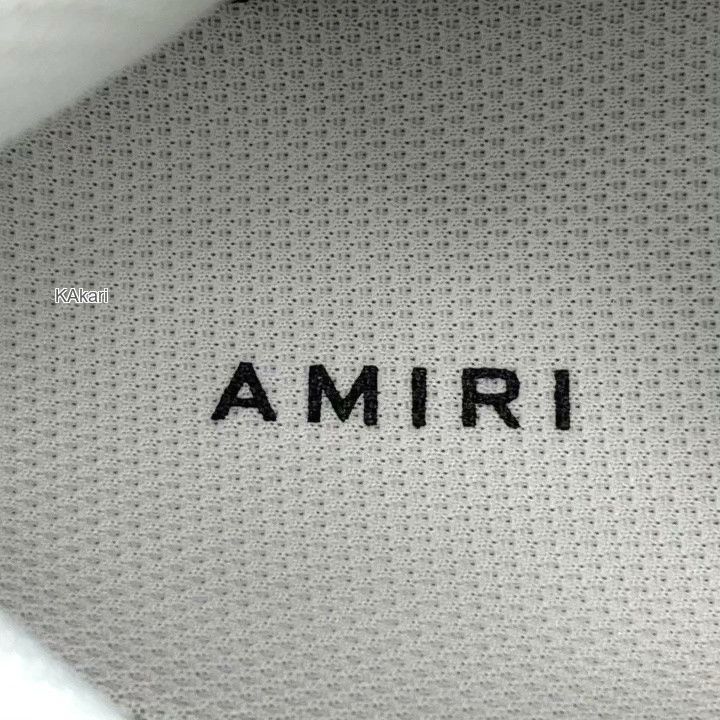 Amiri Amiri Color-Blocked Round-Toe Platform Sneakers Size US 8 / EU 41 - 7 Thumbnail