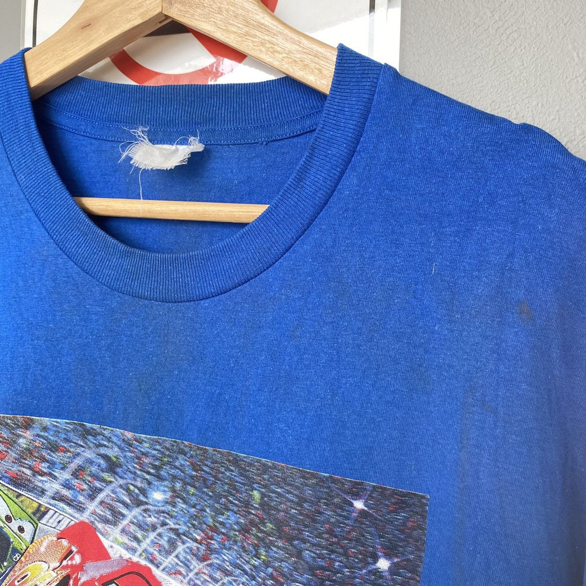 Disney Thrashed Vintage 2006 Cars Pixar Movie Promo ERD GRUNGE TEE Size US XL / EU 56 / 4 - 6 Thumbnail