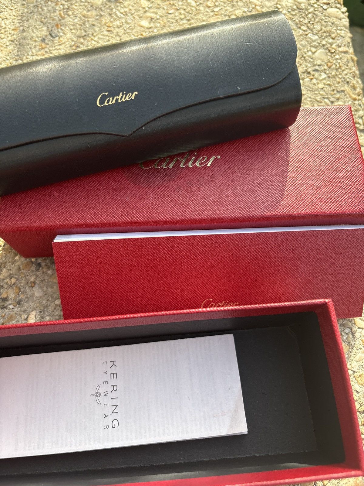 Cartier Cartier Rimless Purple Metal Eyeglasses Frames Size ONE SIZE - 1 Thumbnail