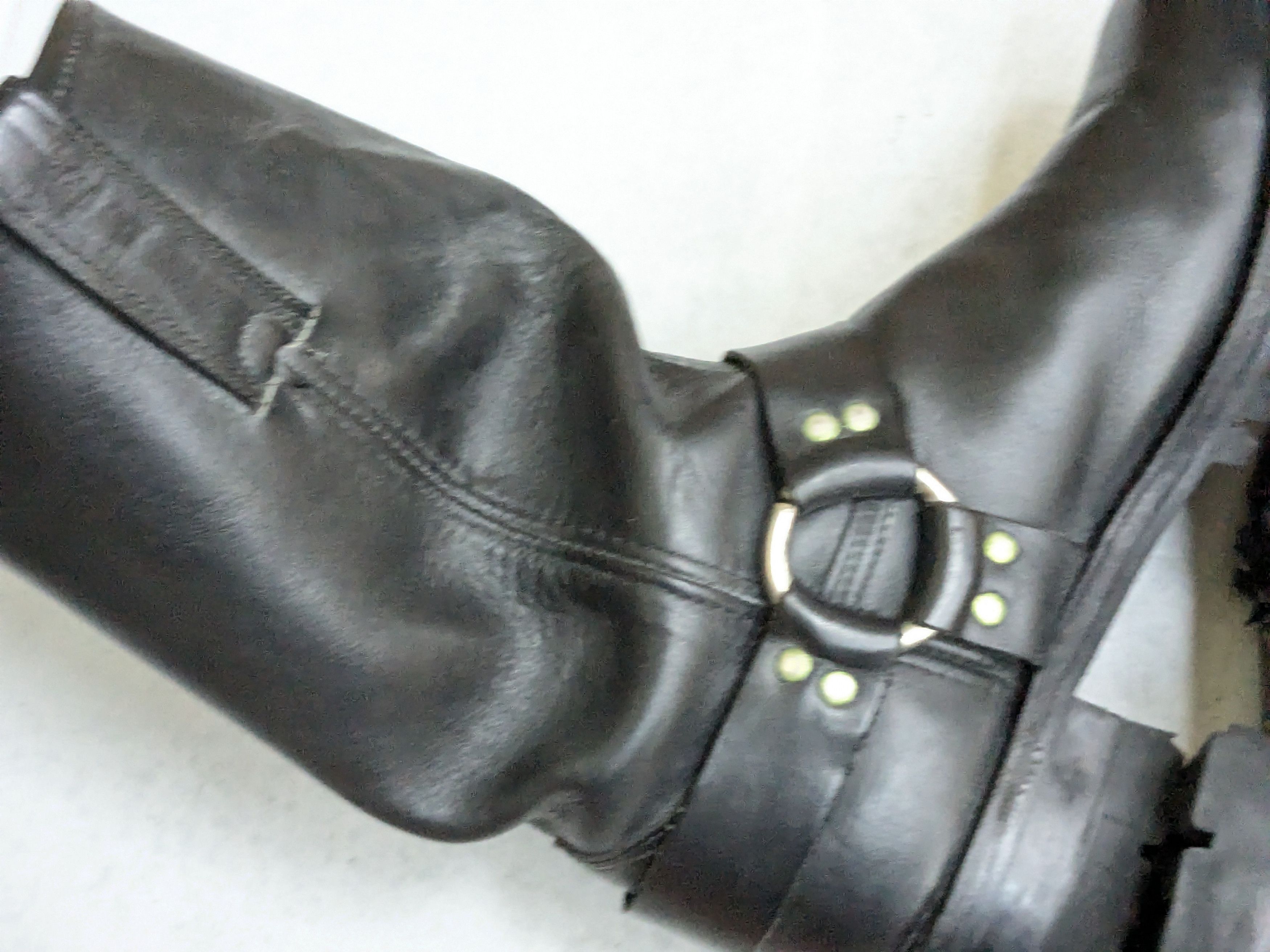 Frye Frye Harness Boots Black Leather 10.5 M Vibram Size US 10.5 / EU 43-44 - 10 Thumbnail