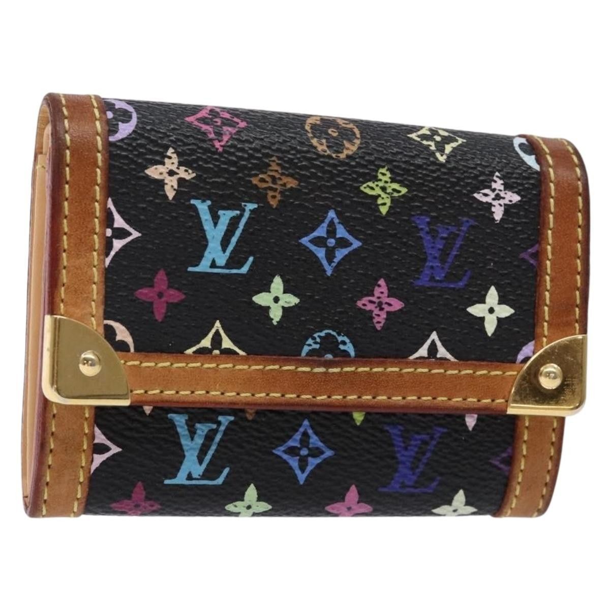 Louis Vuitton Louis Vuitton Porte-Monnaie Plat Coin Purse Monogram Multicolor Size ONE SIZE - 1 Thumbnail