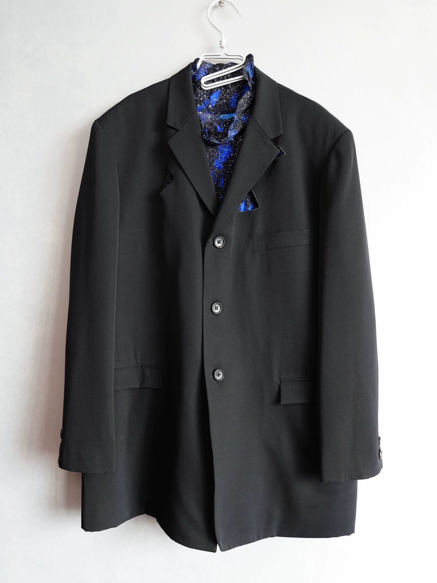 Yohji Yamamoto Yohji Yamamoto 92SS Triangle Cutout Jacket M Size US M / EU 48-50 / 2 - 1 Thumbnail