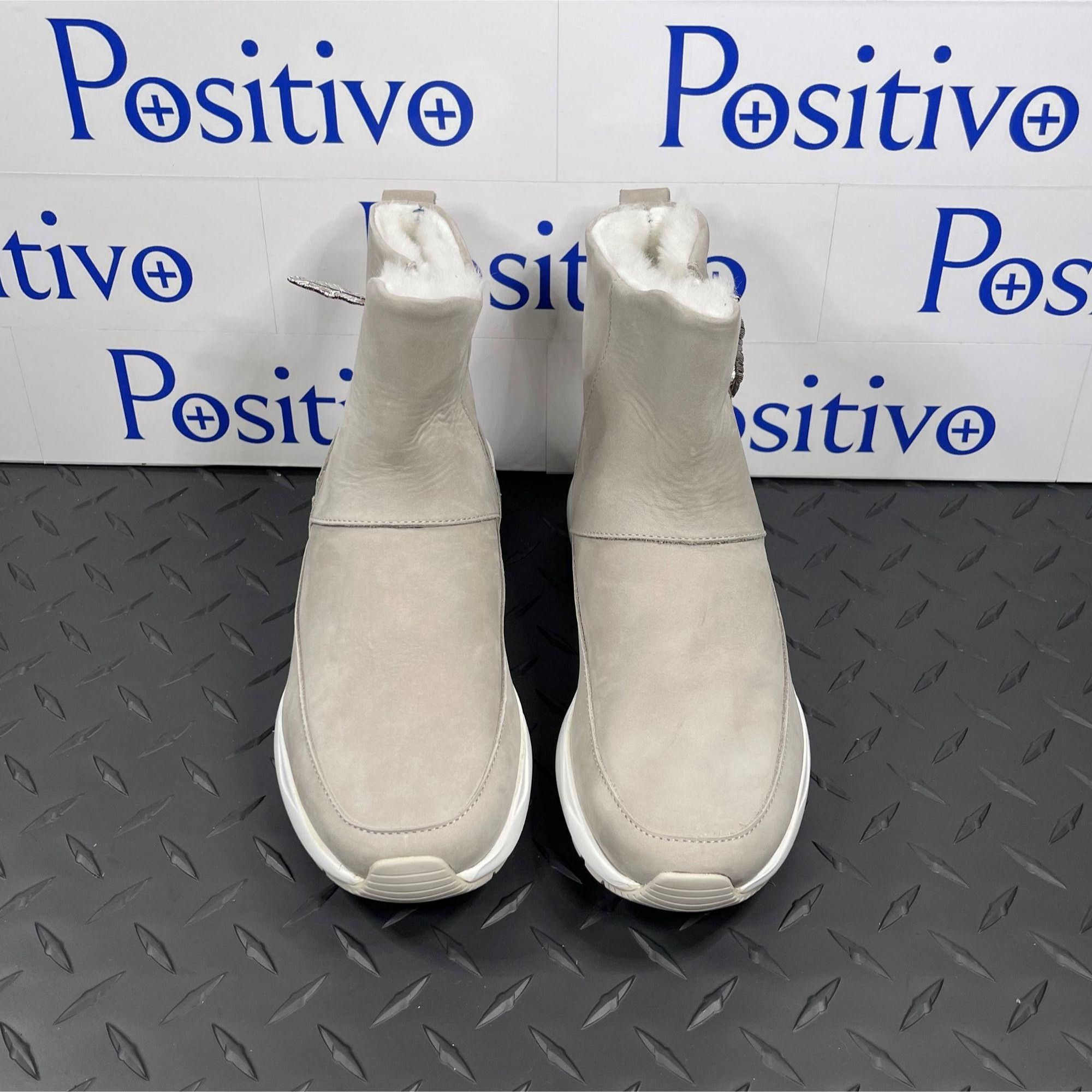 Buscemi Buscemi Run Boot Fur Grey Suede Boots US 6 EU 36 Size US 6 / IT 36 - 3 Thumbnail