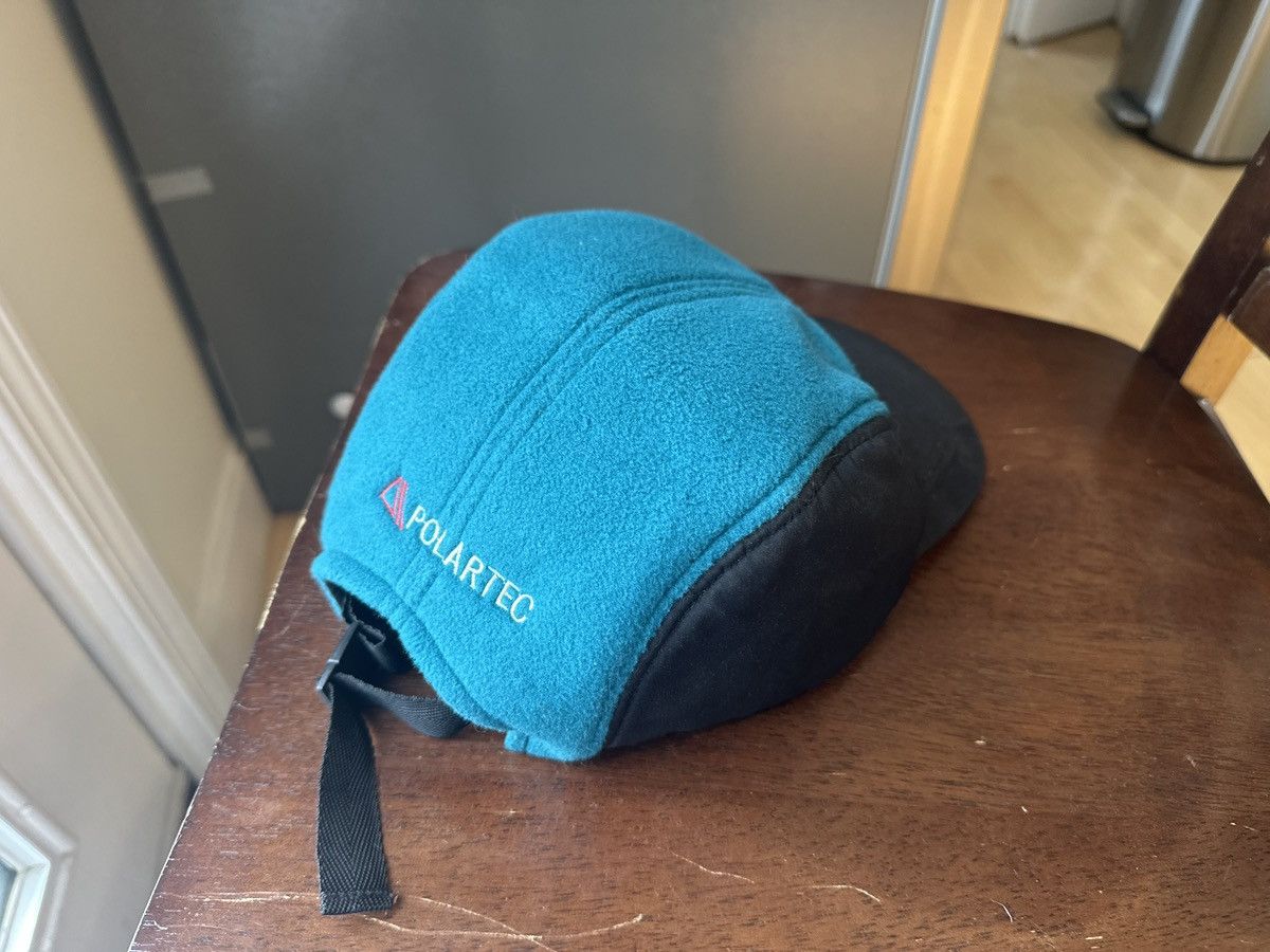Manastash Manastash Teal Green Polartec Hat Size ONE SIZE - 2 Thumbnail
