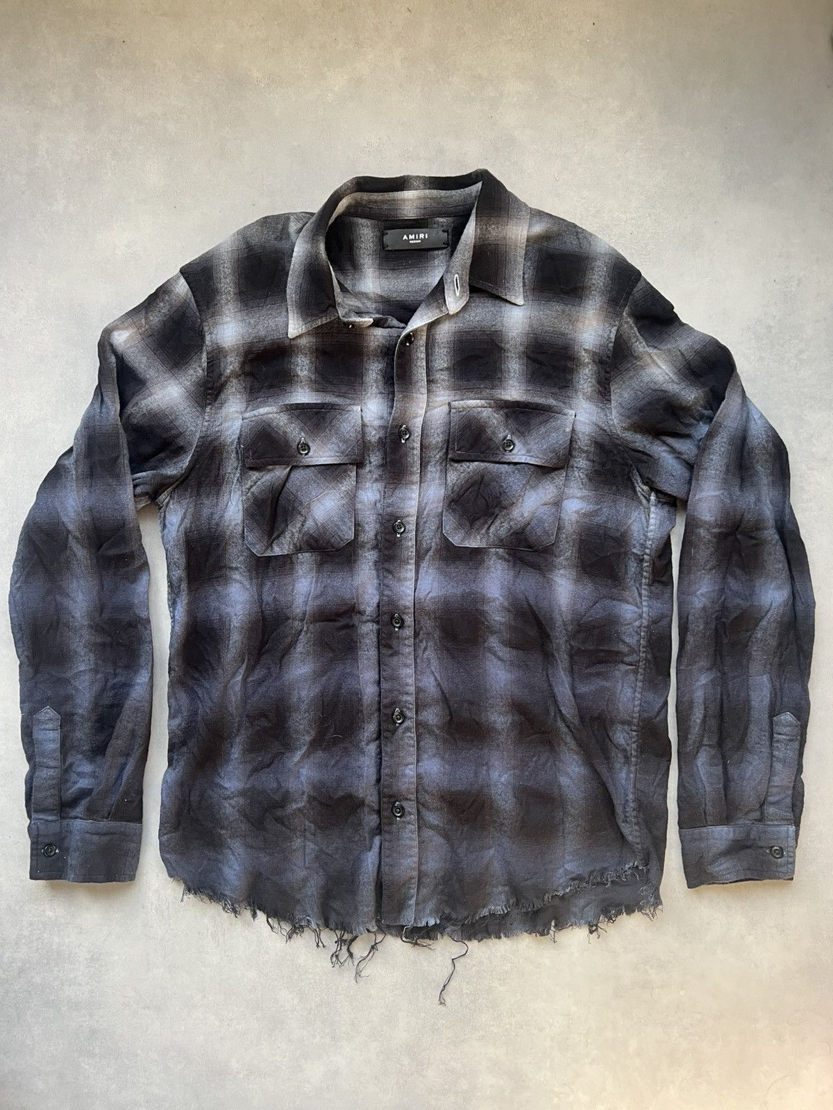 Amiri Amiri Plaid Flannel Shirt Size US M / EU 48-50 / 2 - 1 Thumbnail