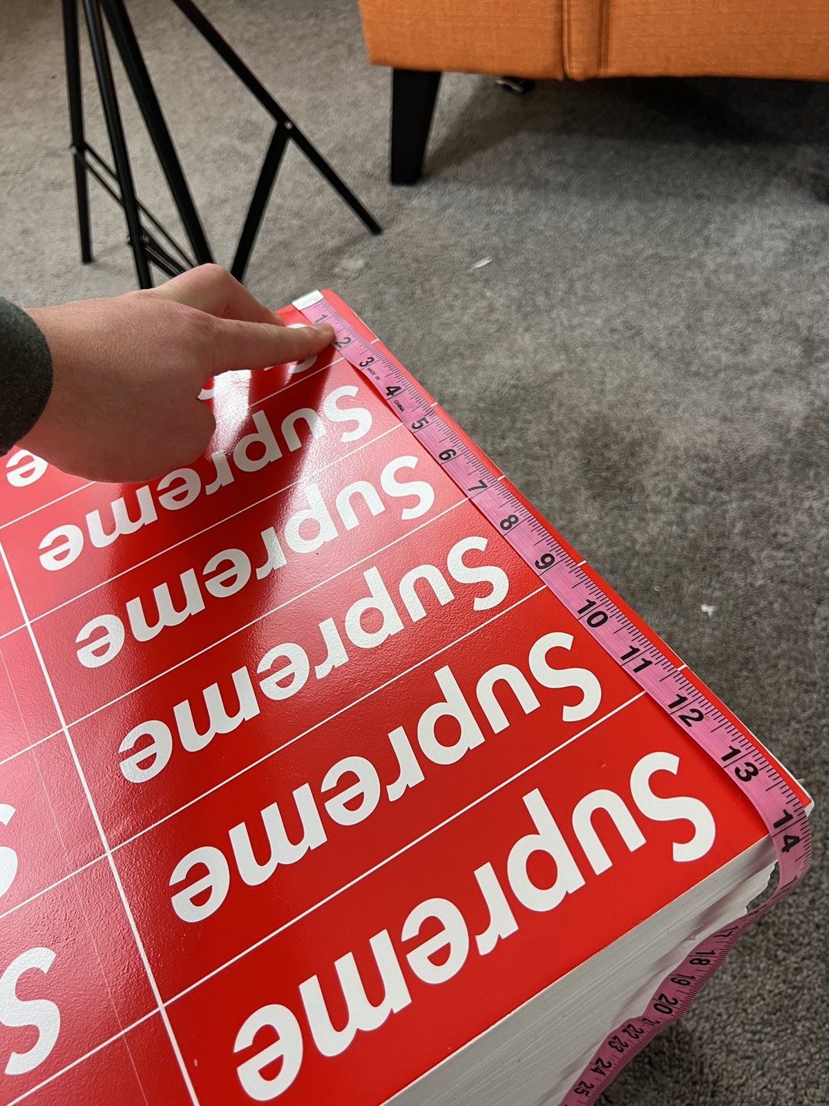 Supreme Supreme/Rotary Sticker Brick Side Table Size ONE SIZE - 7 Thumbnail