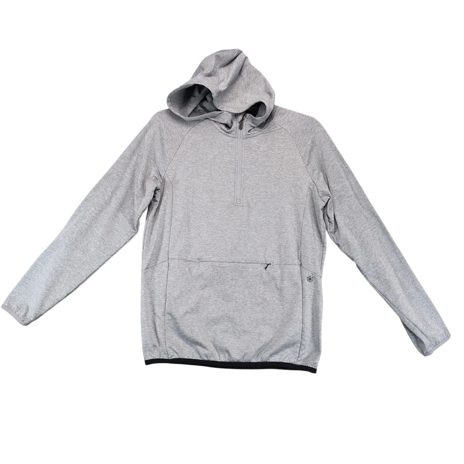Other Gaiam Time to Train 1/4 Zip Hoodie Mens M Long Sleeve Raglan Size US M / EU 48-50 / 2 - 1 Thumbnail