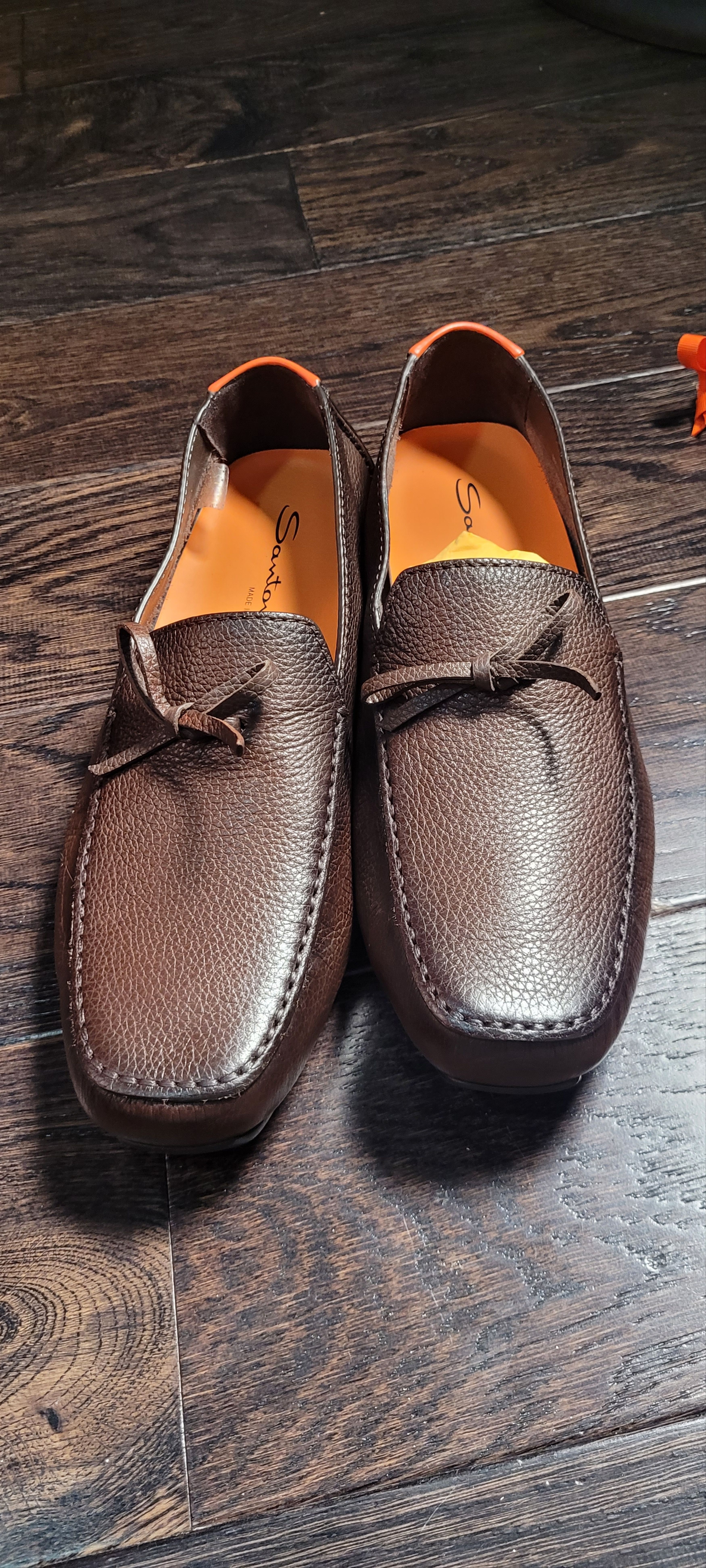 Santoni Santoni brown loafers NWT size 12 *rare* Size US 12 / EU 45 - 9 Thumbnail