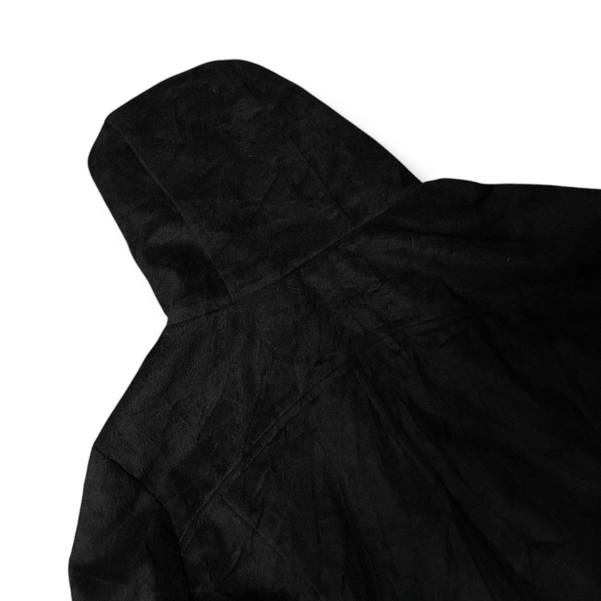 If Six Was Nine × Japanese Brand × Yasuyuki Ishii CRAZY ANGEL BUTTON UP ZIPPER PUNK GOTHIC WOOL HOODIE JACKET Size US XXL / EU 58 / 5 - 13 Thumbnail