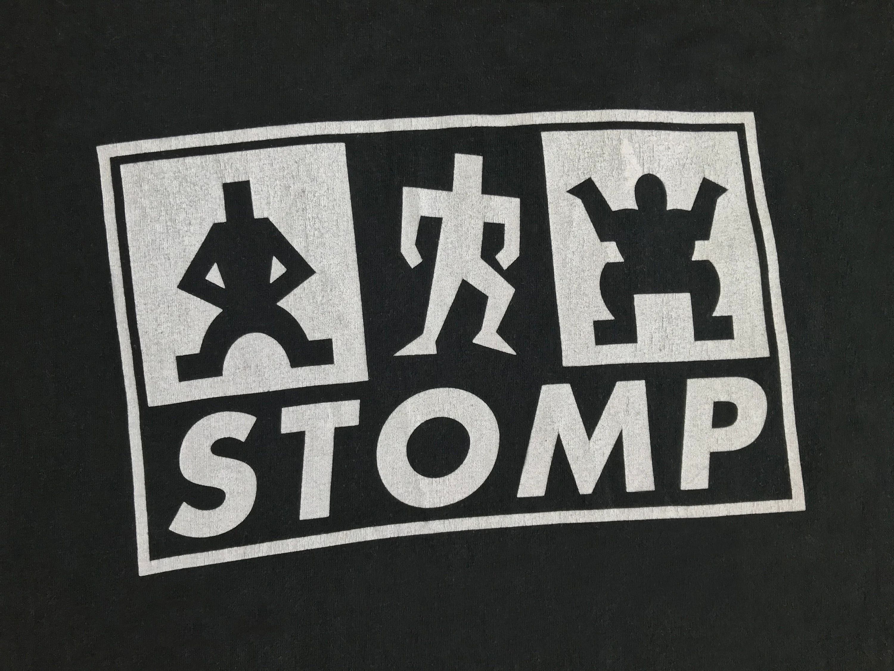 Vintage Vintage 90s STOMP T shirt Dance Tee Africa Hip Hop Tribe Size US S / EU 44-46 / 1 - 4 Thumbnail