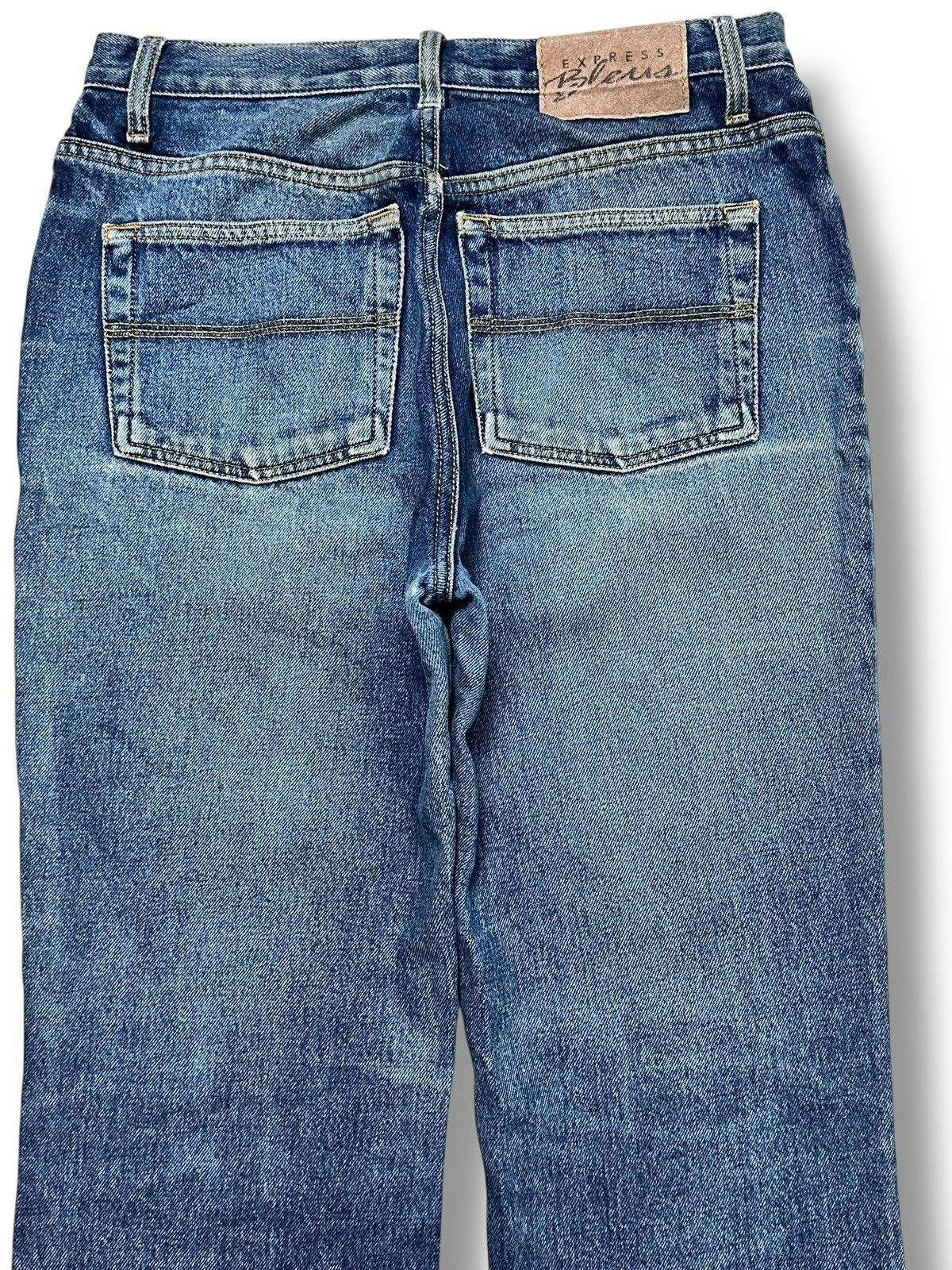 Express Express Vintage With Straight Loose Style and Faded Wash Size US 31 - 5 Thumbnail