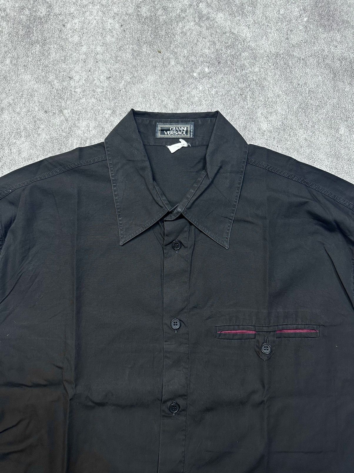 Versace Vintage Gianni Versace Button Up Shirt Size US M / EU 48-50 / 2 - 2 Thumbnail