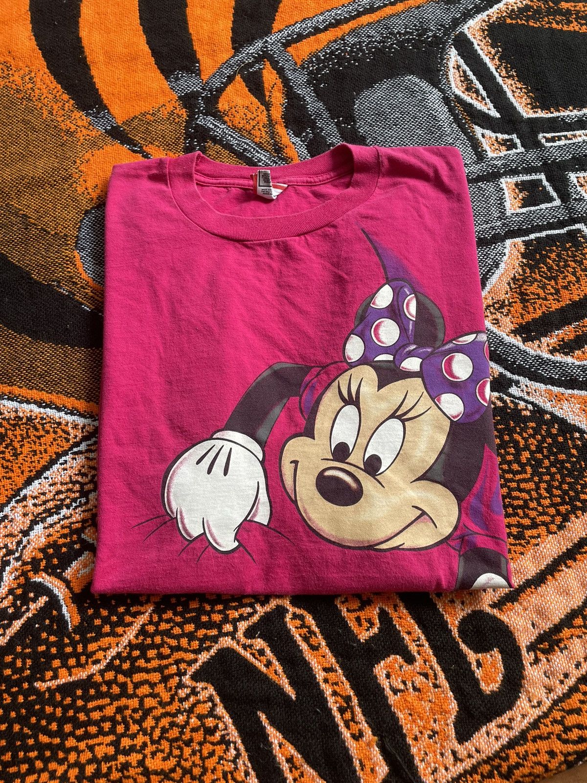 Cartoon Network × Disney × Vintage Vintage Disney Minnie Mickey Mouse T-Shirt 90s Size US XL / EU 56 / 4 - 1 Thumbnail
