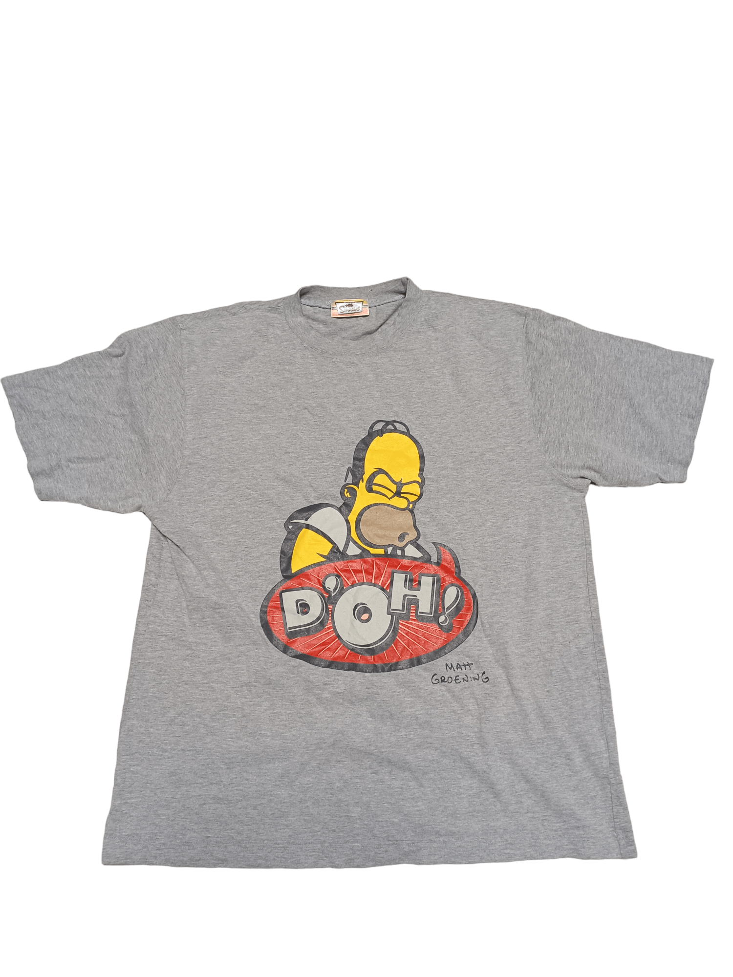 The Simpsons 2007 VINTAGE D`OH HOMER SIMPSON FOX HUMOR CRAZY TEE Size US L / EU 52-54 / 3 - 1 Thumbnail