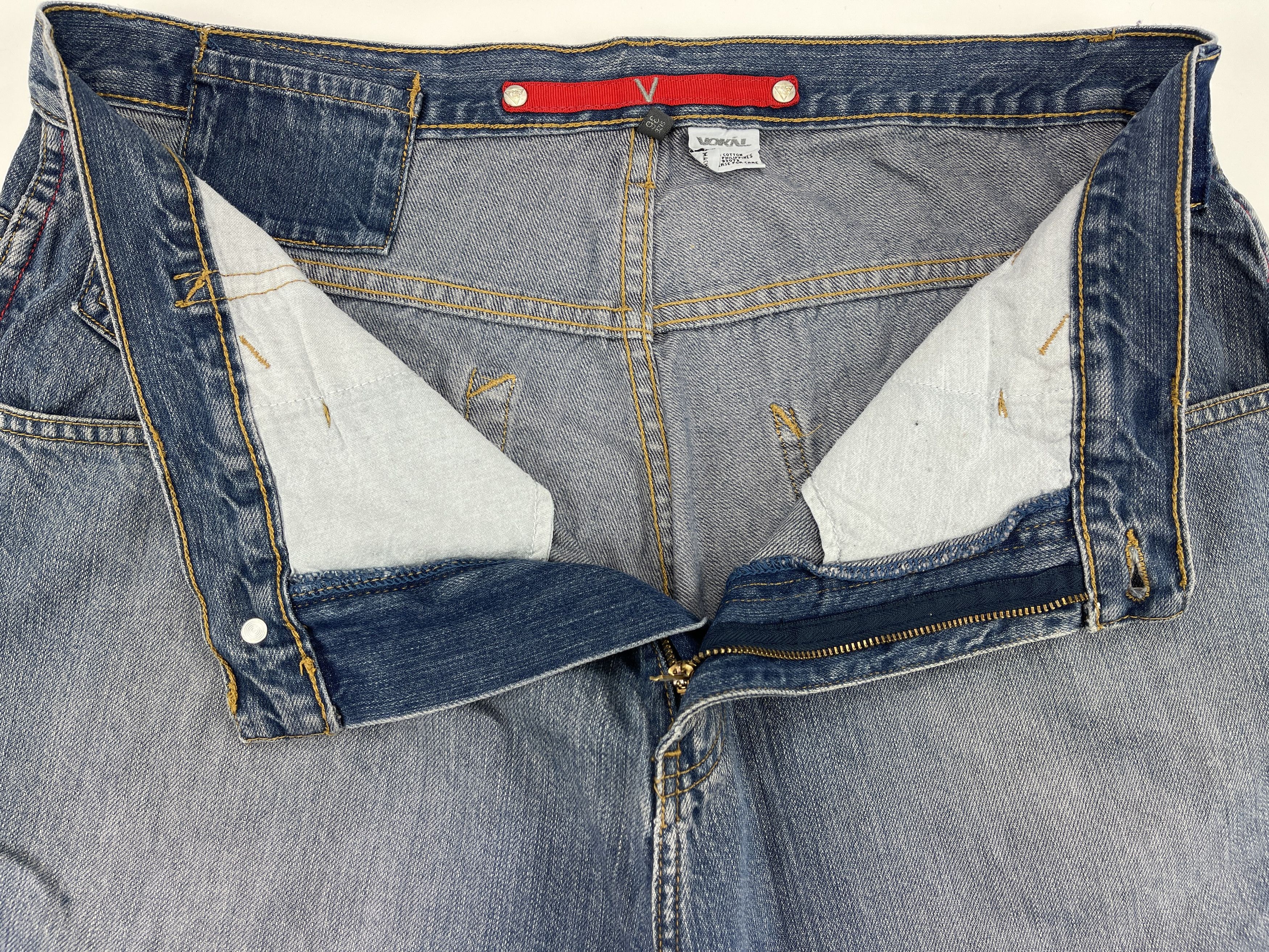 Other Vokal jeans shorts, vintage baggy denim shorts skater 36 Size US 36 / EU 52 - 10 Thumbnail