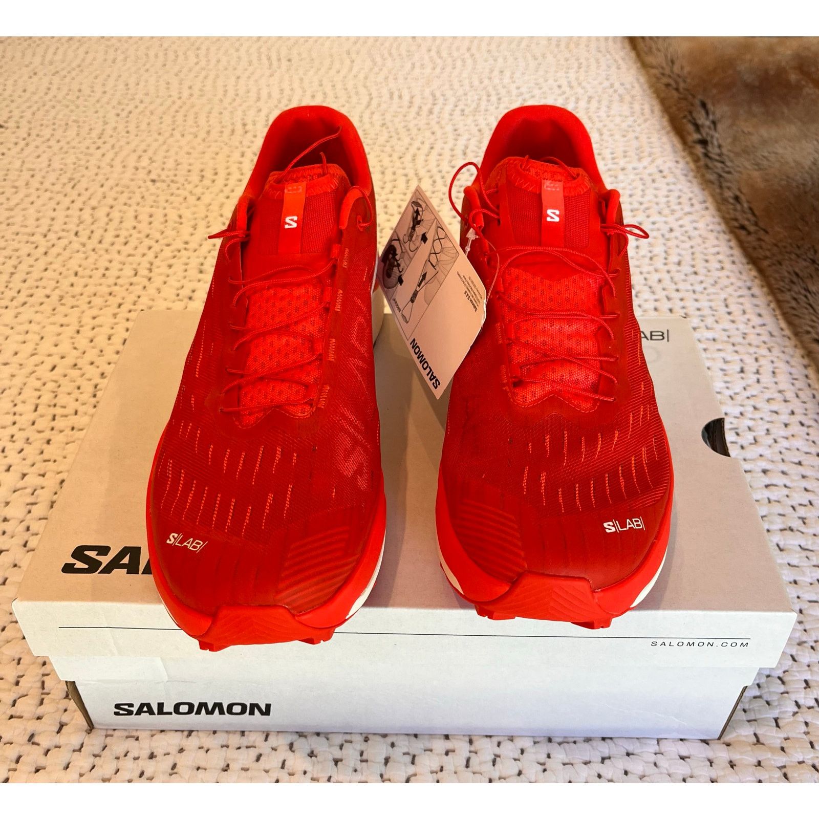 Salomon Salomon S/Lab Pulsar 4 NIB NWT 12.5 Red S Lab Size US 12.5 / EU 45-46 - 2 Thumbnail