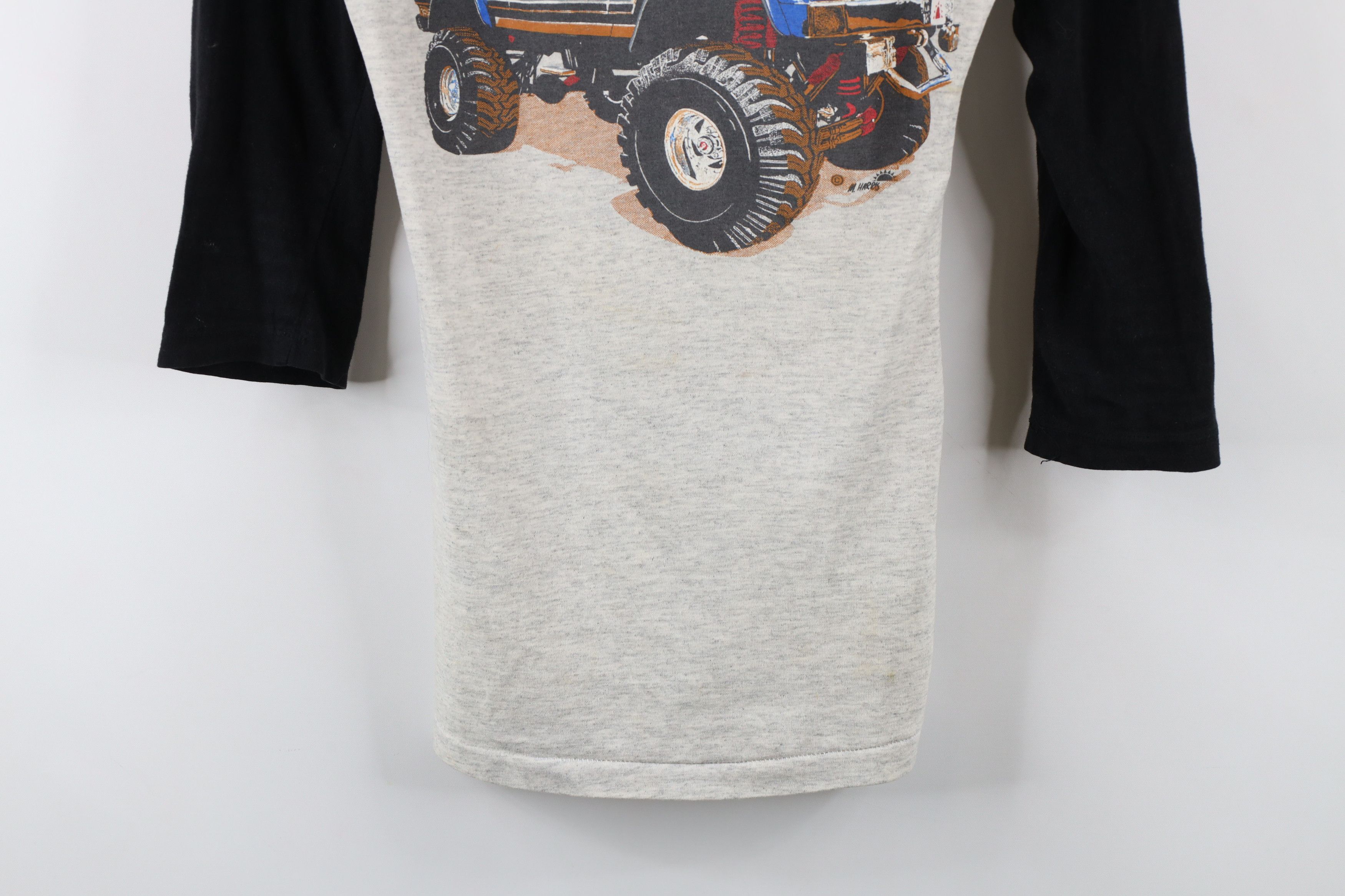 Vintage Vintage 90s Ford Motor Co Ford Bronco Raglan T-Shirt USA Size S / US 4 / IT 40 - 3 Thumbnail