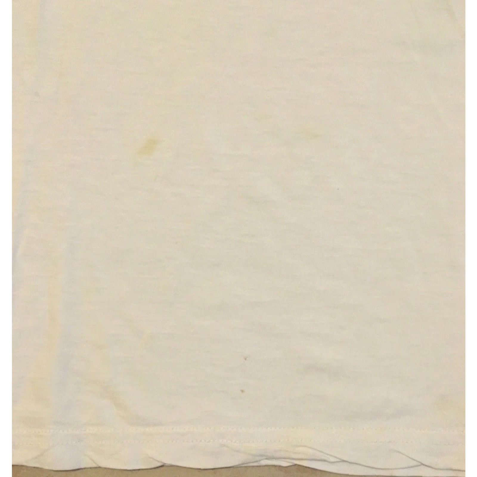 Nautica Vtg 90s Polo Ralph Lauren Canoeing Shirt M White Distressed Ringer Sailing Surf Yachting Beach Vintage Polo Ralph Lauren Mens Shirt Size US M / EU 48-50 / 2 - 6 Thumbnail