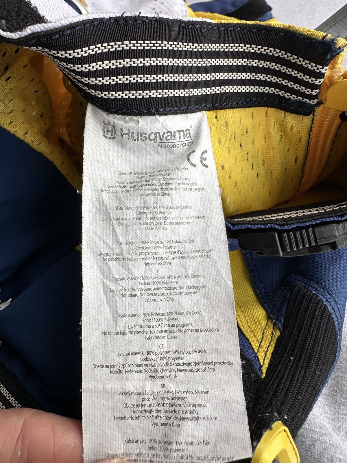 Vintage Husqvarna Motorcycles Pants With Protection Size US 32 / EU 48 - 20 Thumbnail