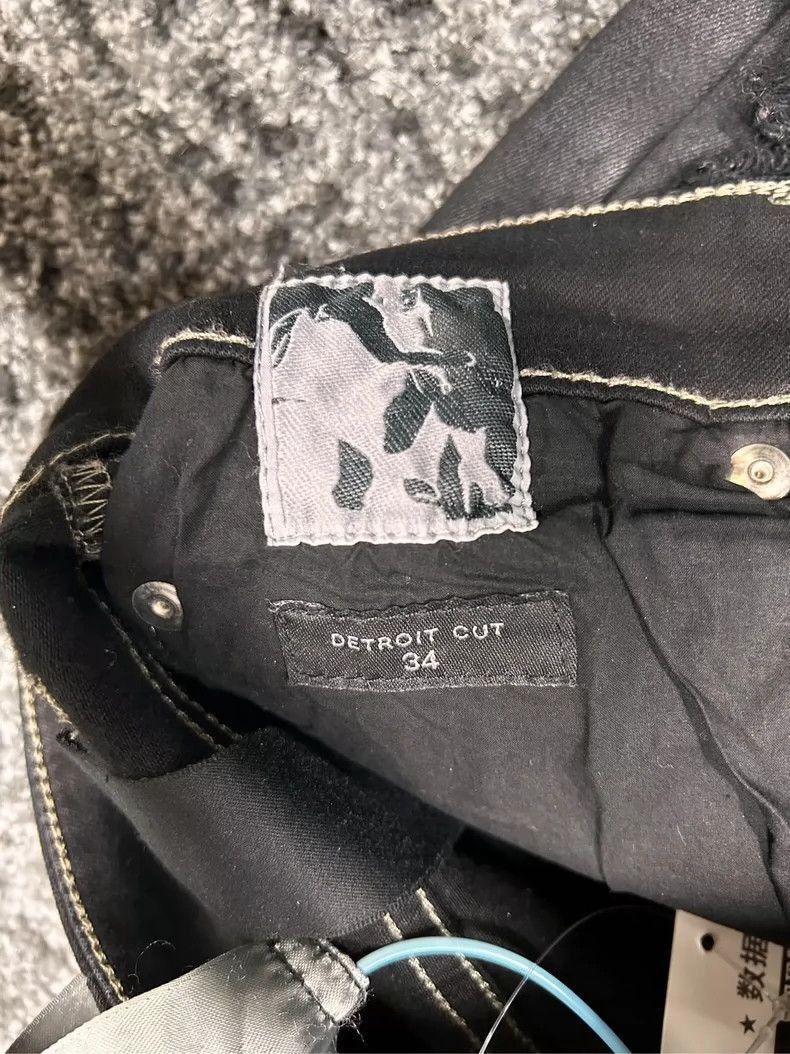 Rick Owens Rick Owens Erosion knife cuts wax surface to make worn trou Size US 34 / EU 50 - 5 Thumbnail