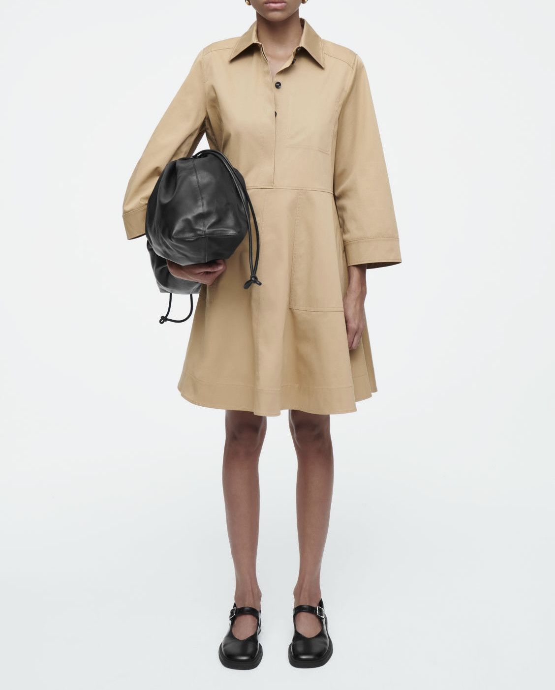 Cos Cos Citron utility shirt dress Dress Size XS / US 0-2 / IT 36-38 - 1 Thumbnail