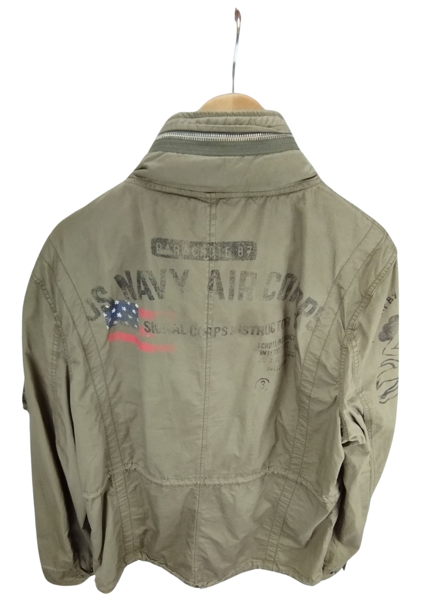Schott Vest Schott NYC Us Navy CORPS Size US L / EU 52-54 / 3 - 2 Thumbnail