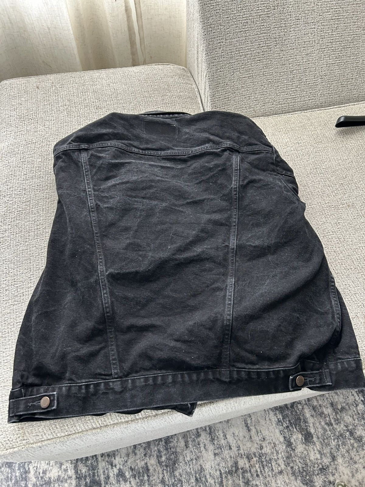 Wrangler Black western denim jacket Size US XL / EU 56 / 4 - 4 Thumbnail