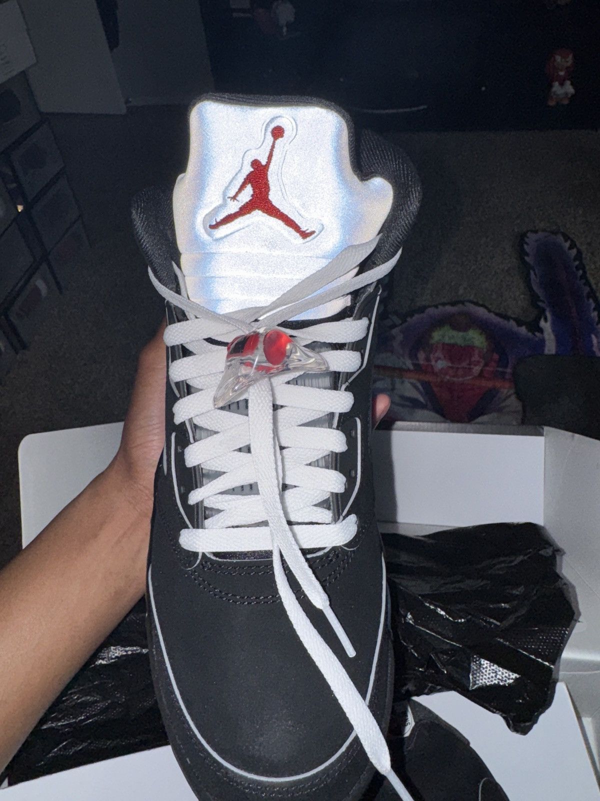 Retro 5 black metallic reimagined