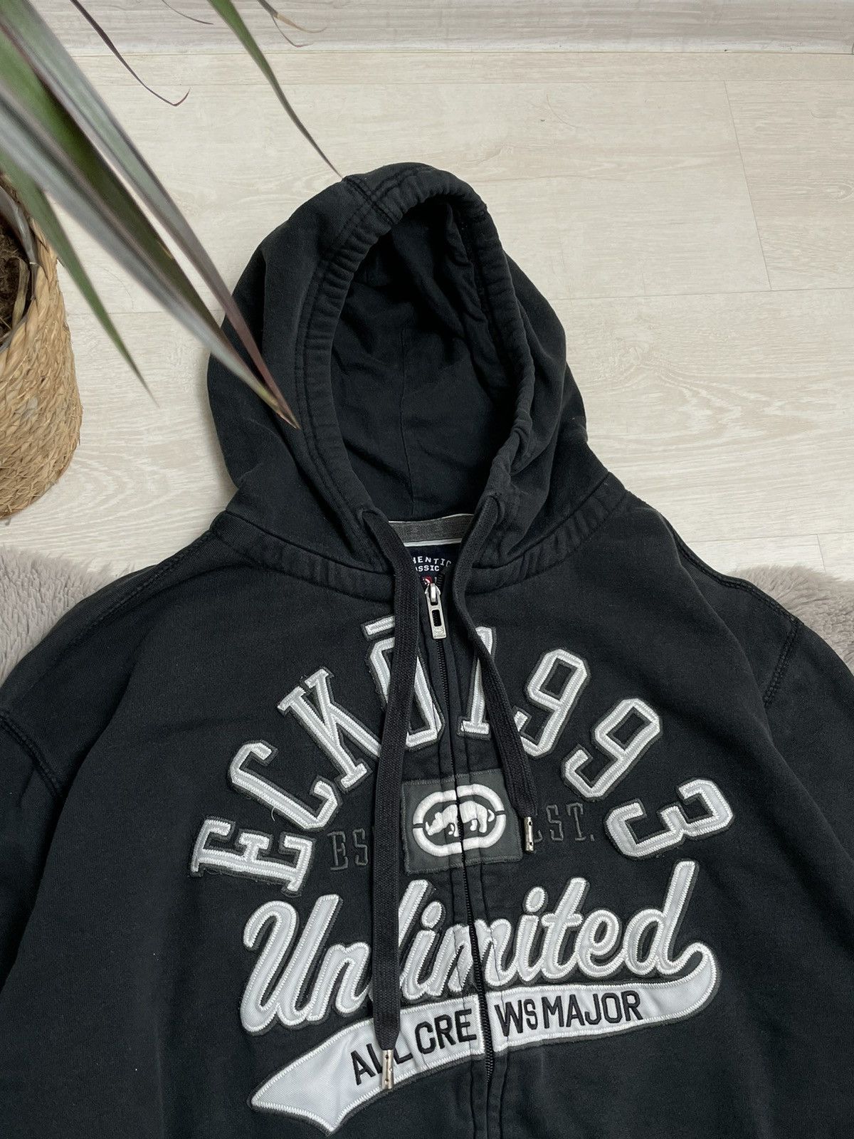 Ecko Unltd. × Vintage Ecko Unltd Vintage 90’s Zip Hooded Oversized Big Logo Y2k Size US XL / EU 56 / 4 - 3 Thumbnail