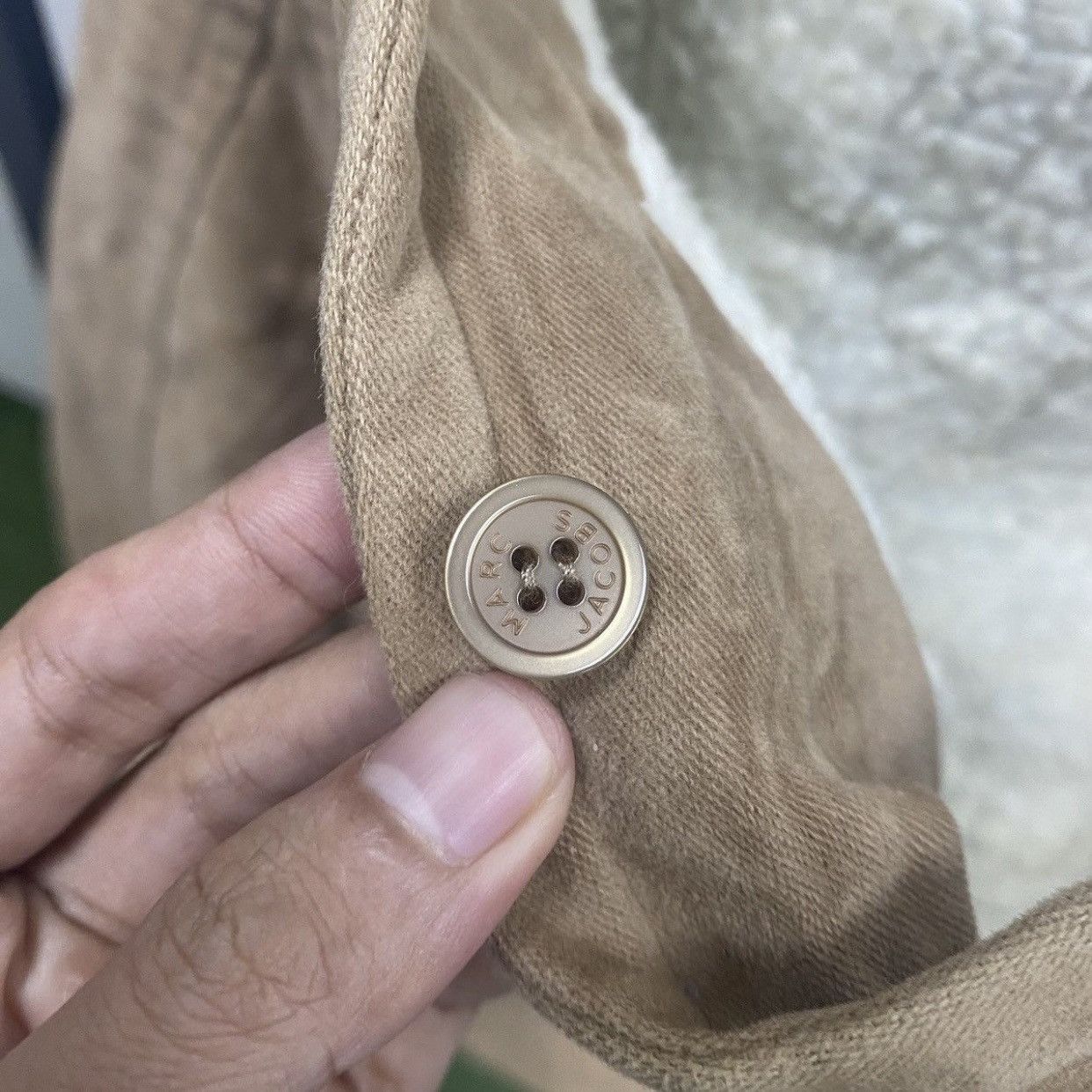 Marc by Marc Jacobs Archival Marc by Marc Jacobs Tan Utility Buckle Duffle Coat Size S / US 4 / IT 40 - 16 Thumbnail