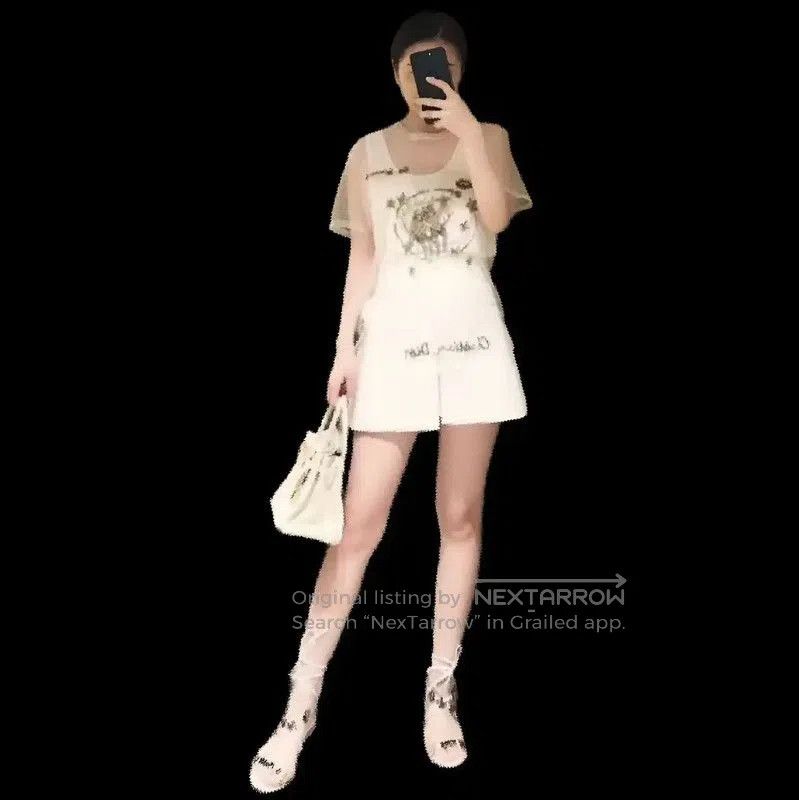 Dior Dior Women's Short Sleeve Silk T. Size S / US 4 / IT 40 - 1 Thumbnail