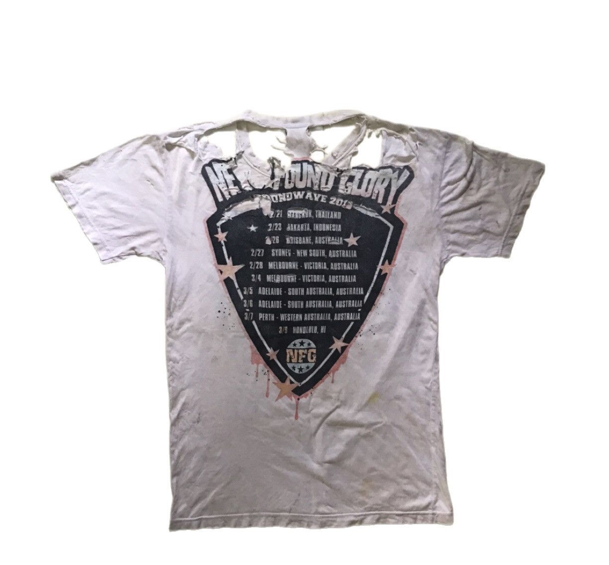 Band Tees × Vintage New Found Glory soundwave 2016 from indonesia Size US L / EU 52-54 / 3 - 6 Thumbnail