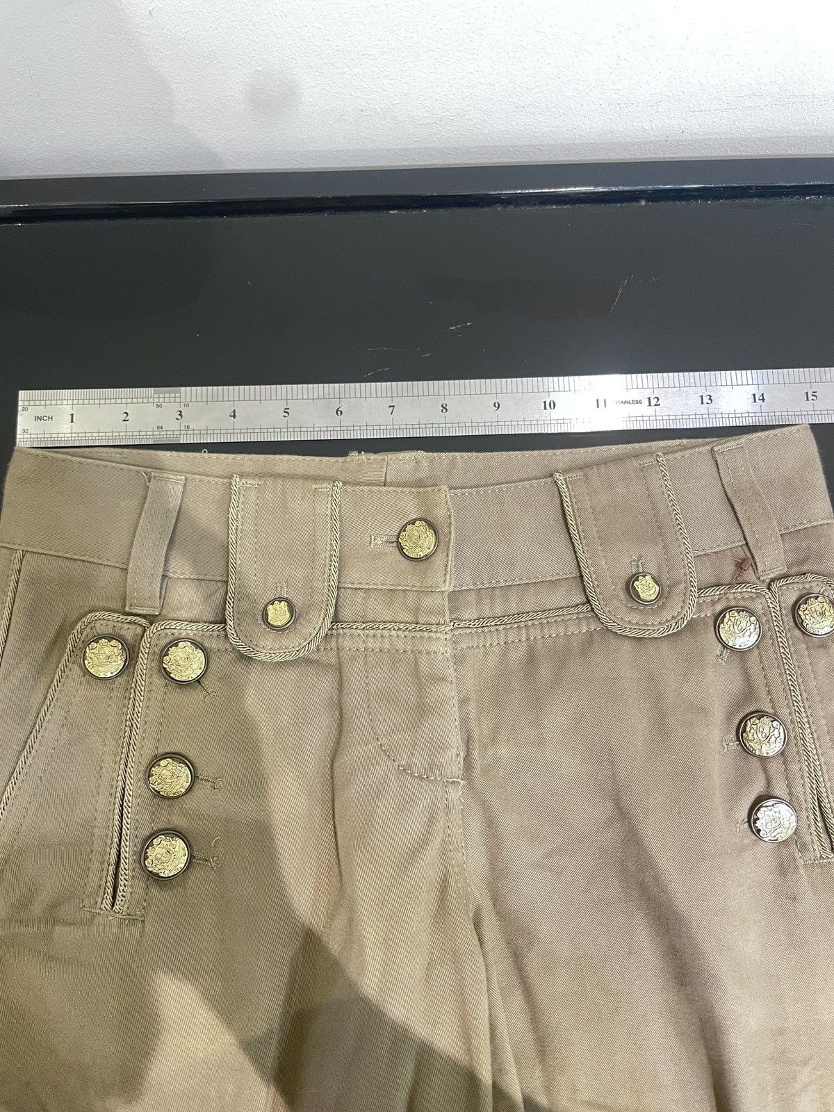 Dolce & Gabbana Vintage Dolce Gabbana made in Italy Cargo Shorts Embellished Size US 29 - 8 Thumbnail