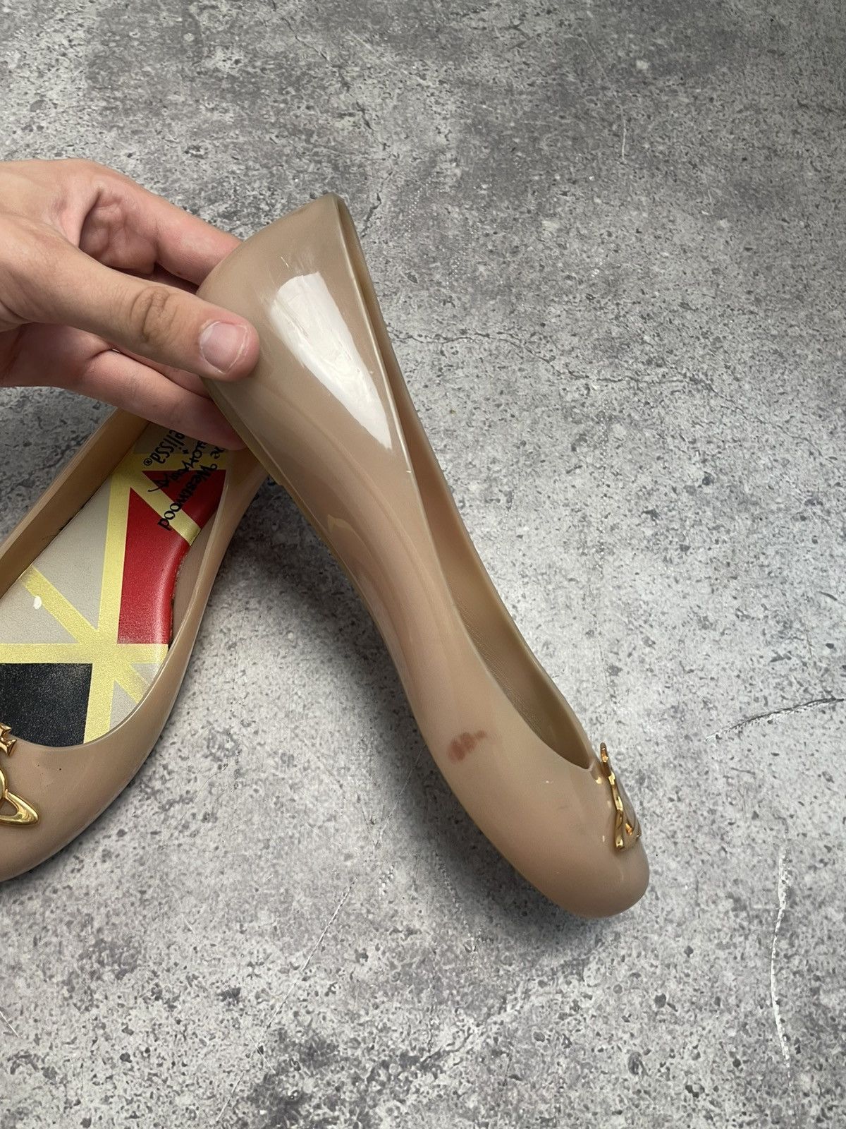Vivienne Westwood Mellisa Anglomania Balet Orb Flats