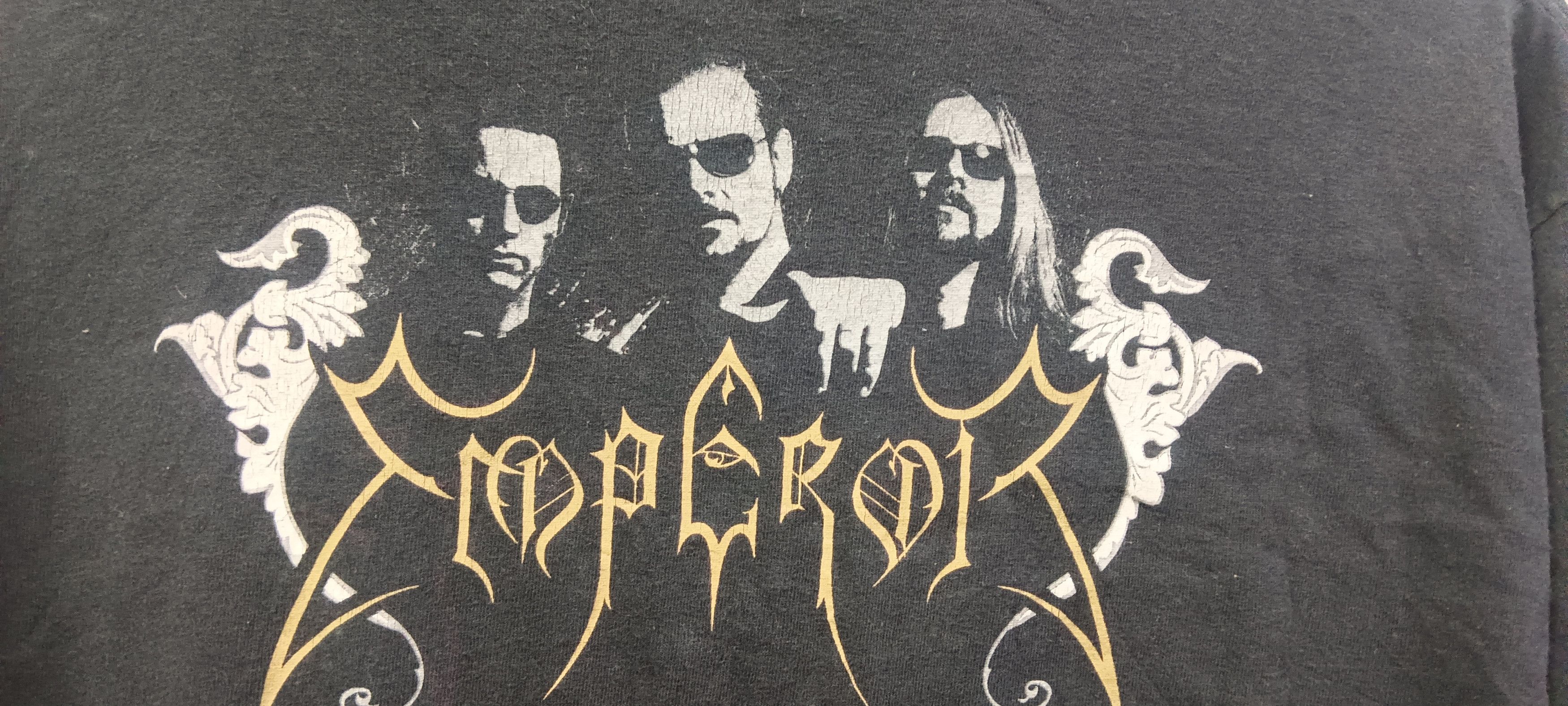 Band Tees Vintage Rare Emperor band t shirt black metal tour concert Size US XL / EU 56 / 4 - 4 Thumbnail